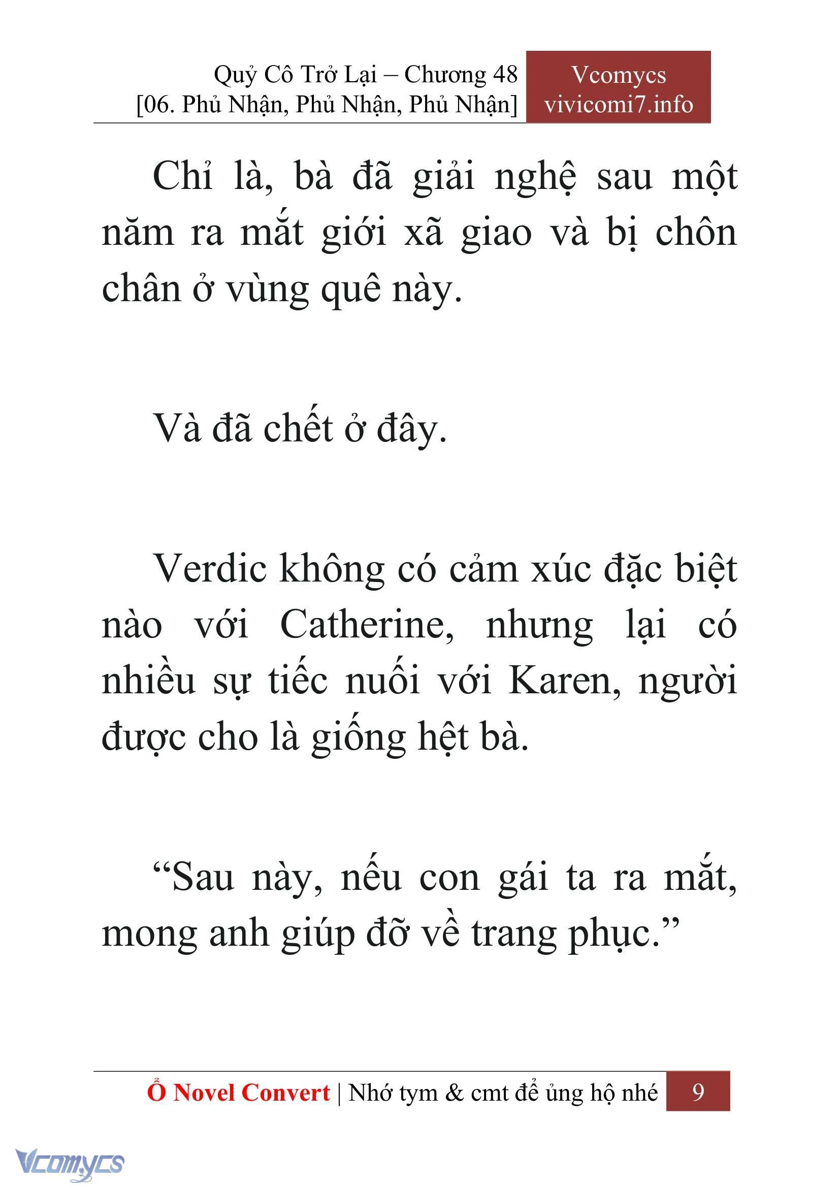 [Novel] Quý Cô Trở Lại Chapter  48 - 11