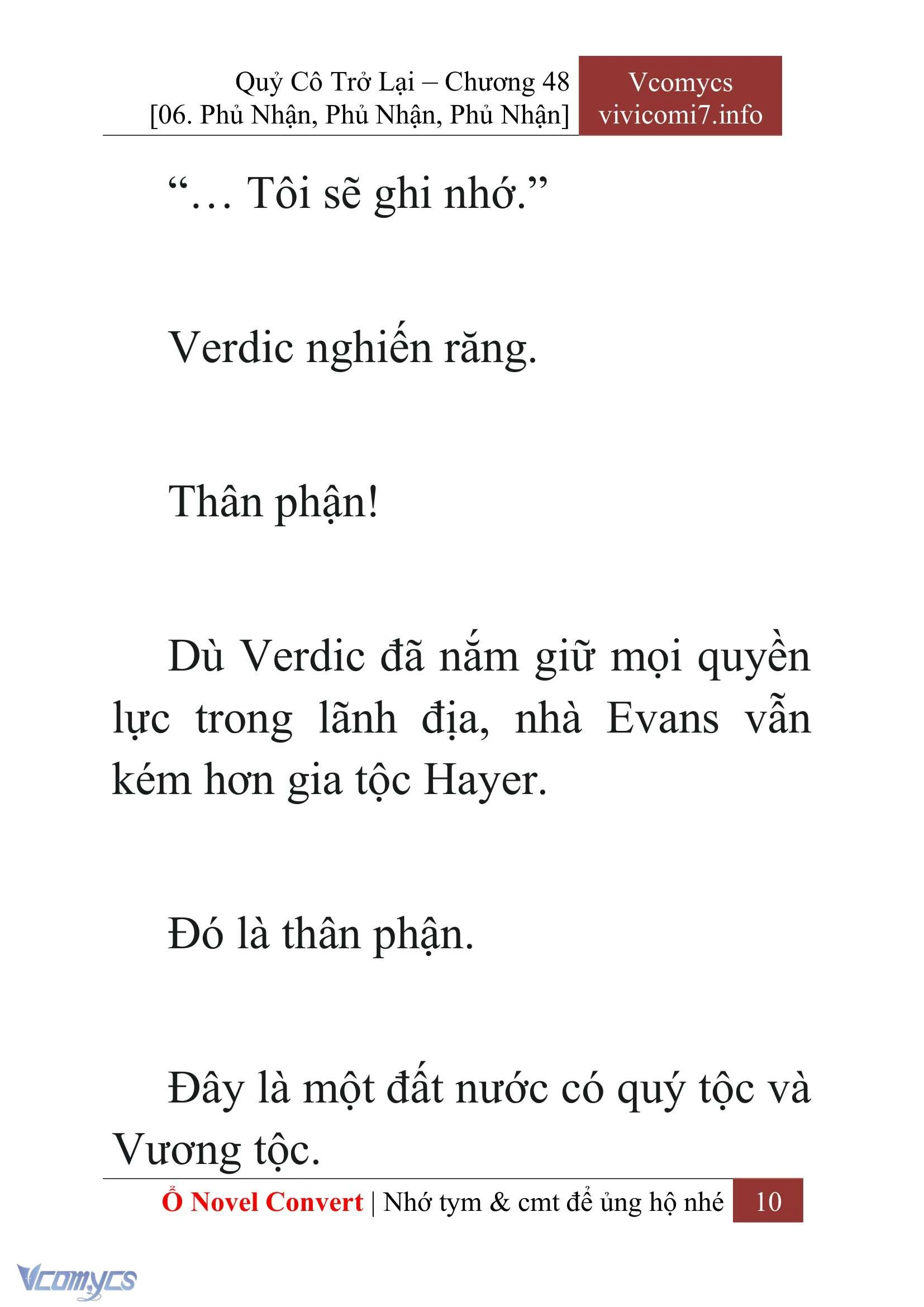 [Novel] Quý Cô Trở Lại Chapter  48 - 12