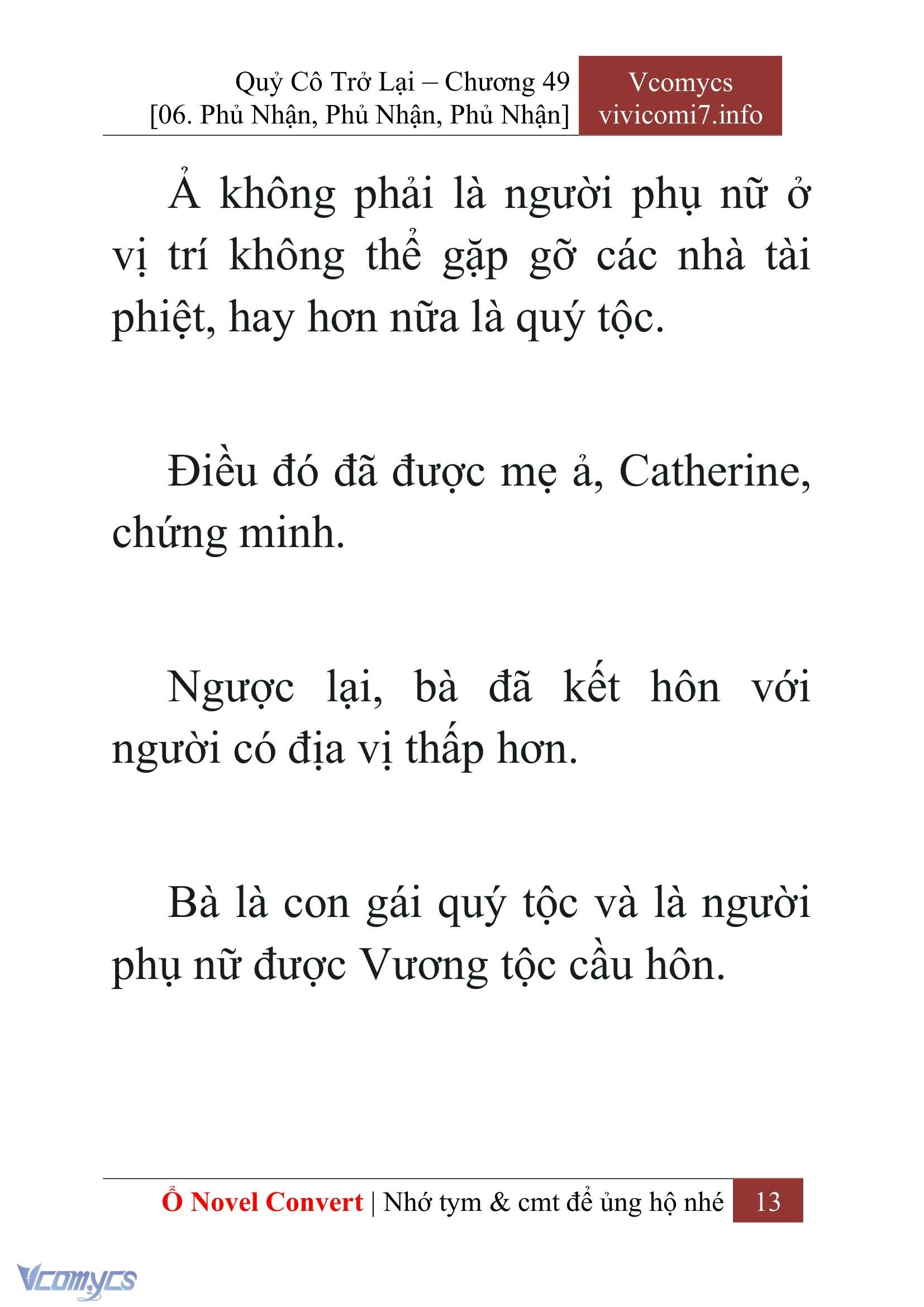 [Novel] Quý Cô Trở Lại Chapter  49 - 15