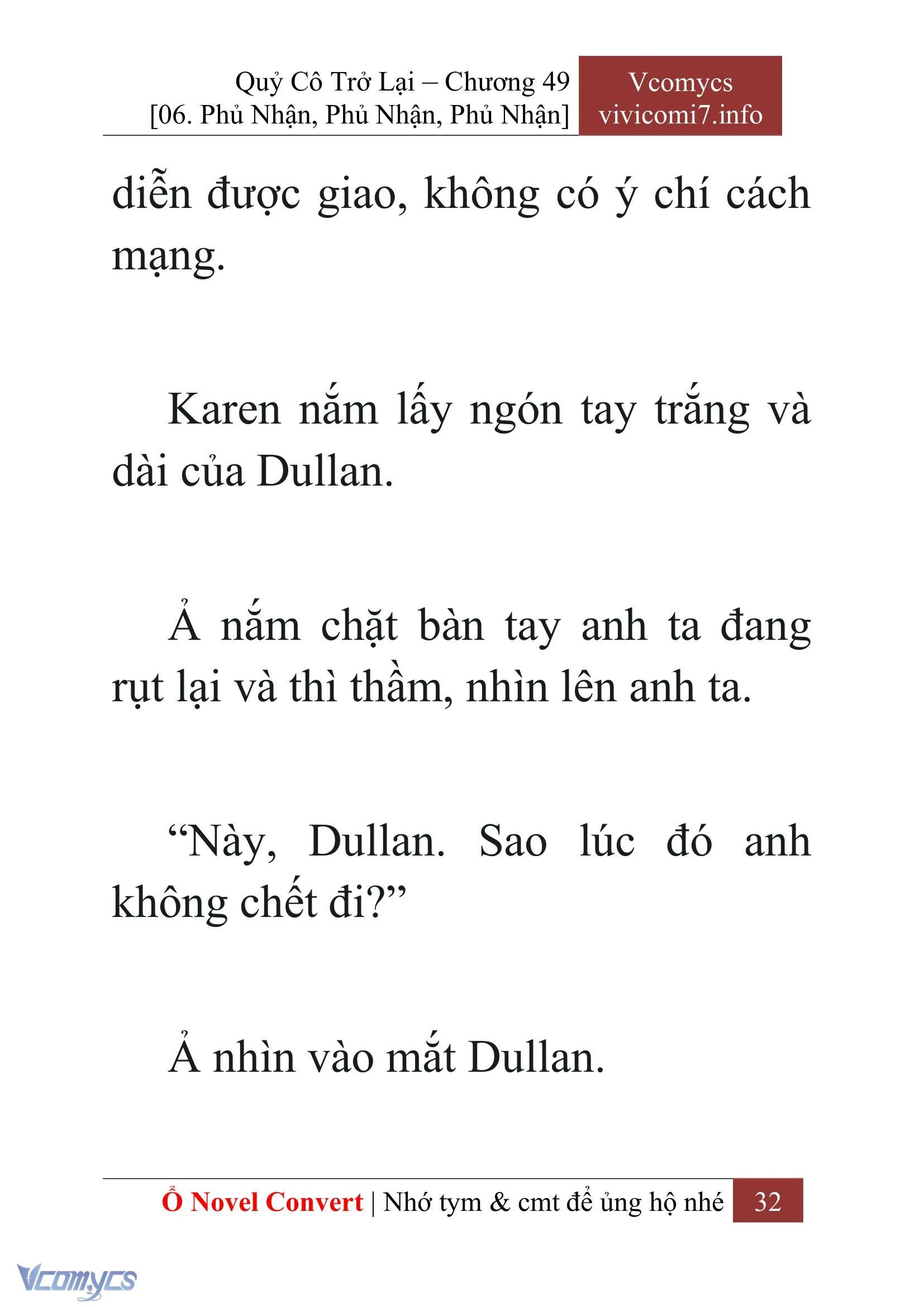 [Novel] Quý Cô Trở Lại Chapter  49 - 34