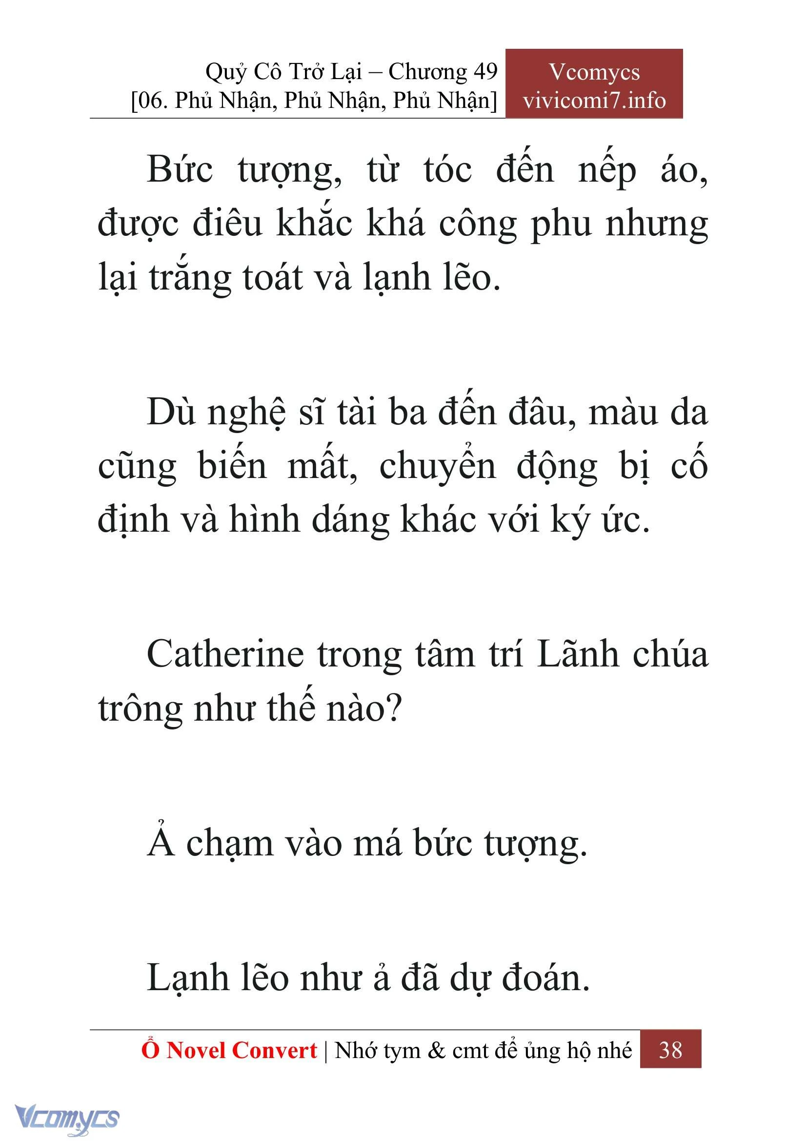 [Novel] Quý Cô Trở Lại Chapter  49 - 40