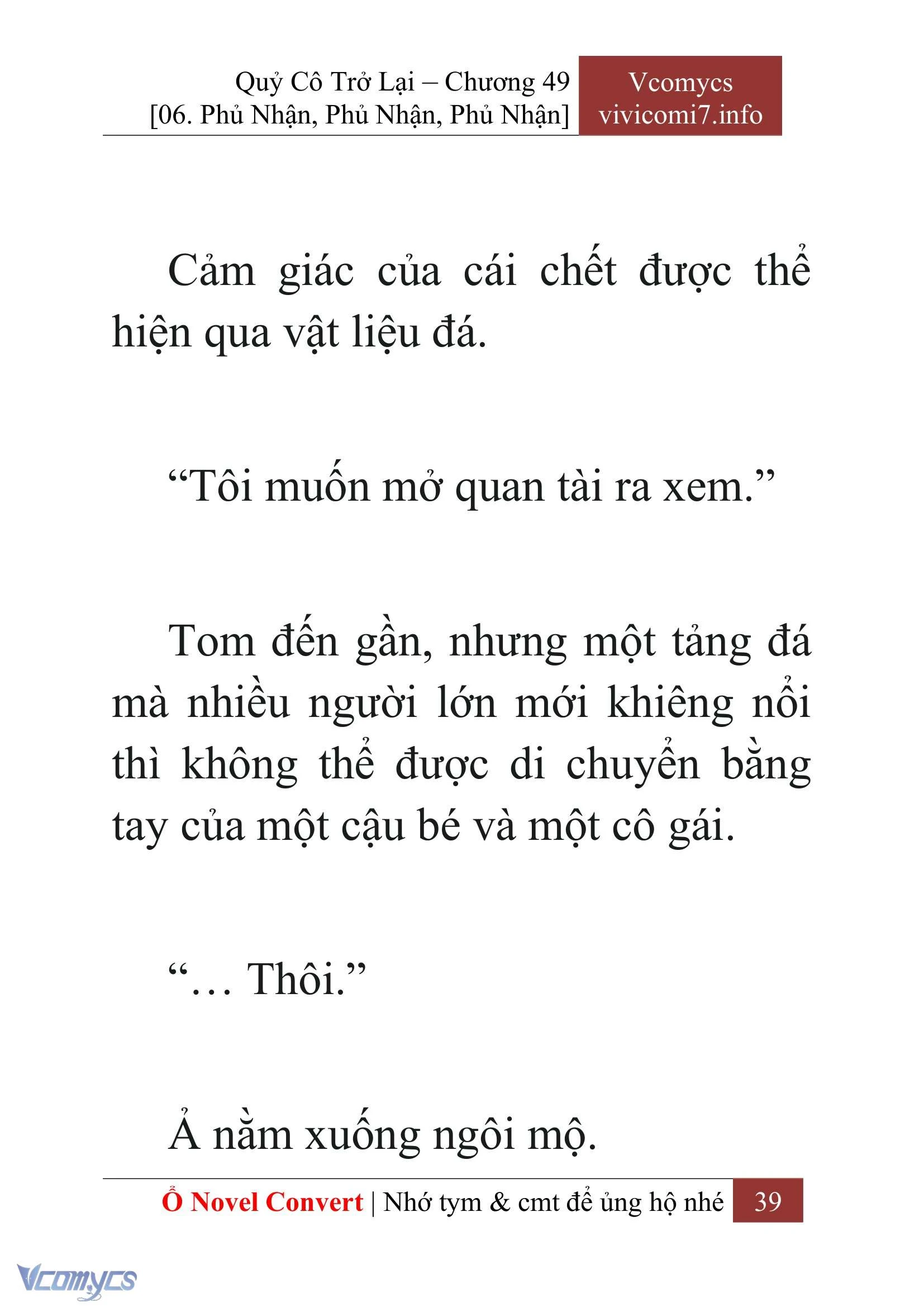 [Novel] Quý Cô Trở Lại Chapter  49 - 41