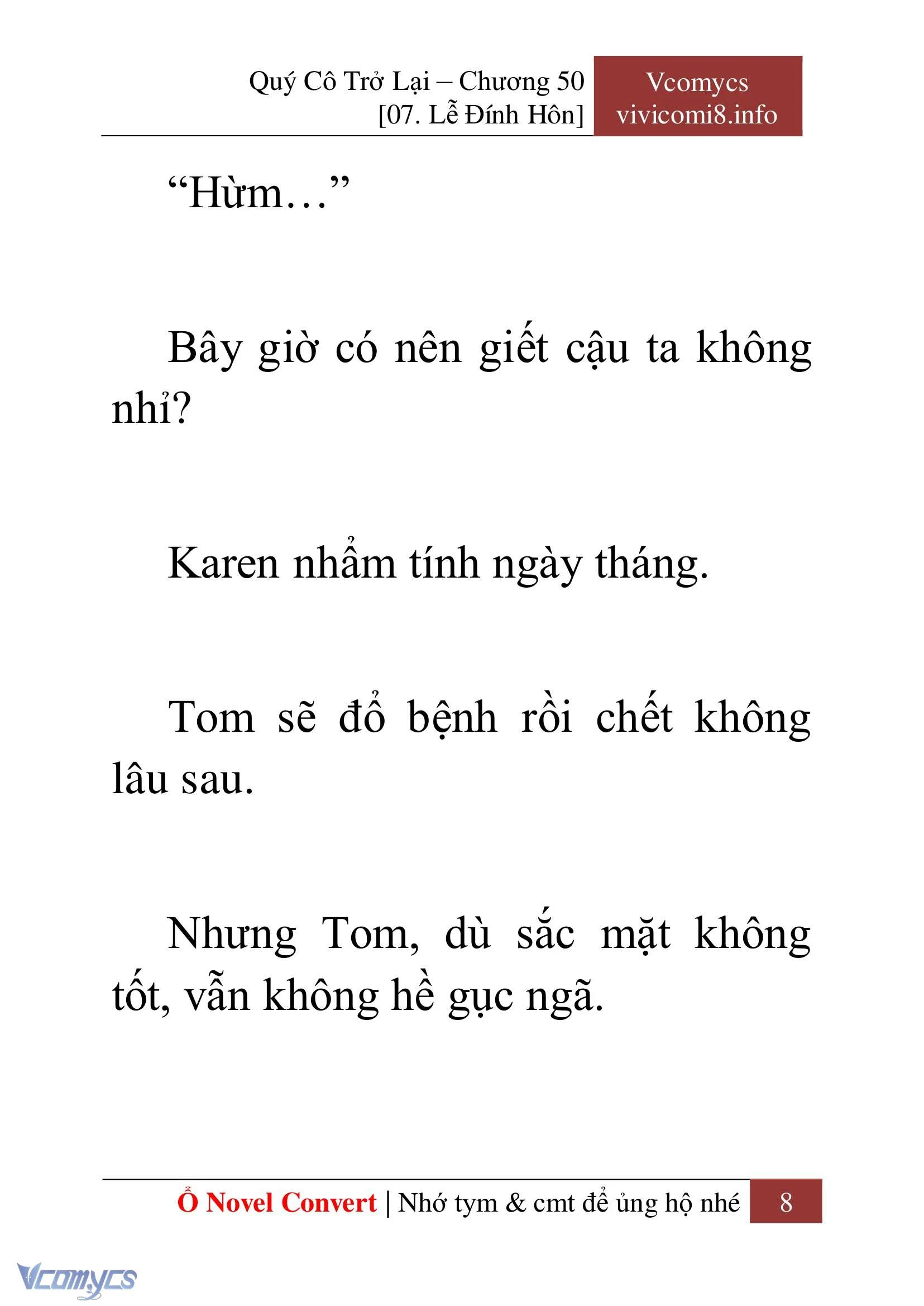 [Novel] Quý Cô Trở Lại Chapter  50 - 10