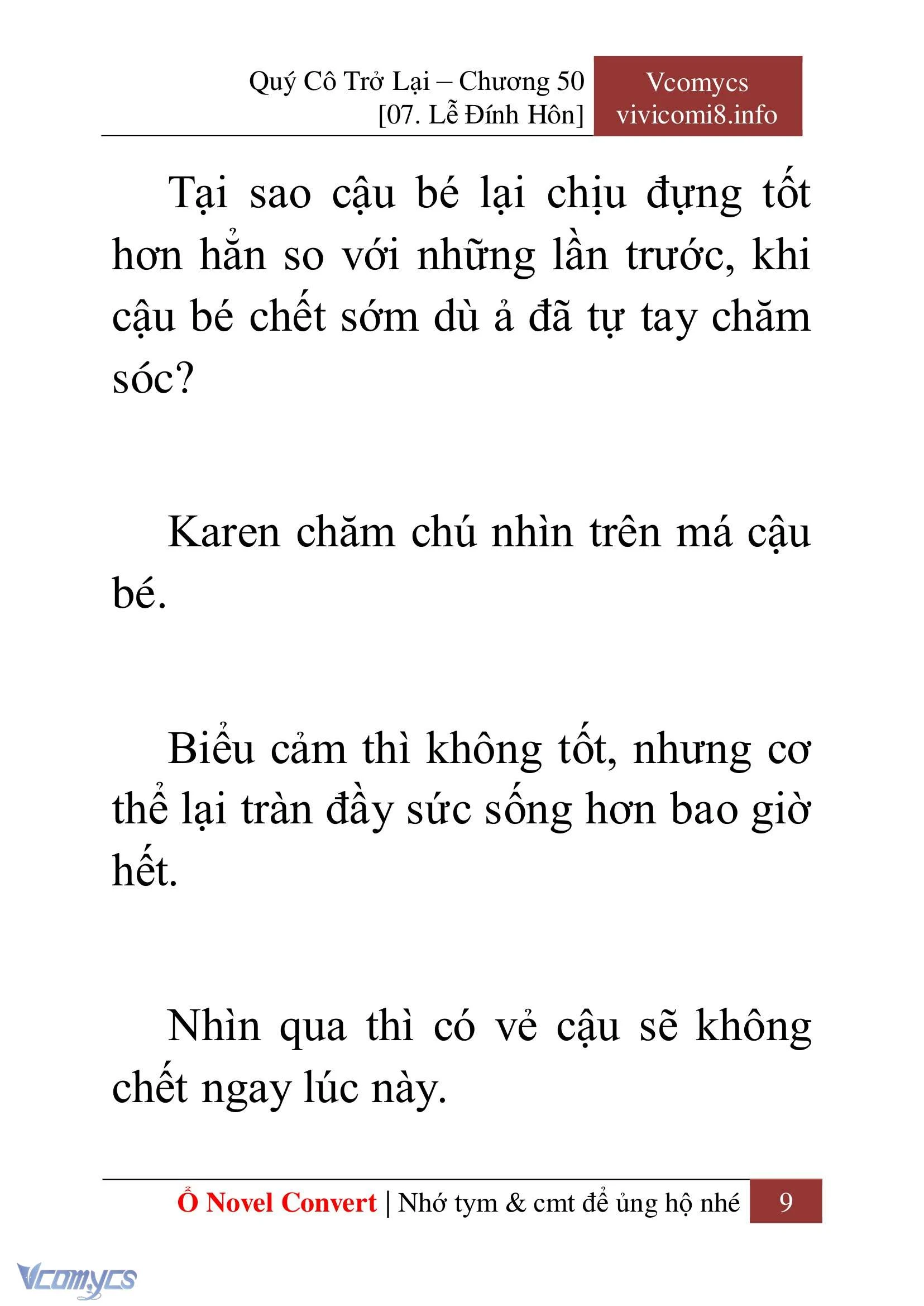 [Novel] Quý Cô Trở Lại Chapter  50 - 11