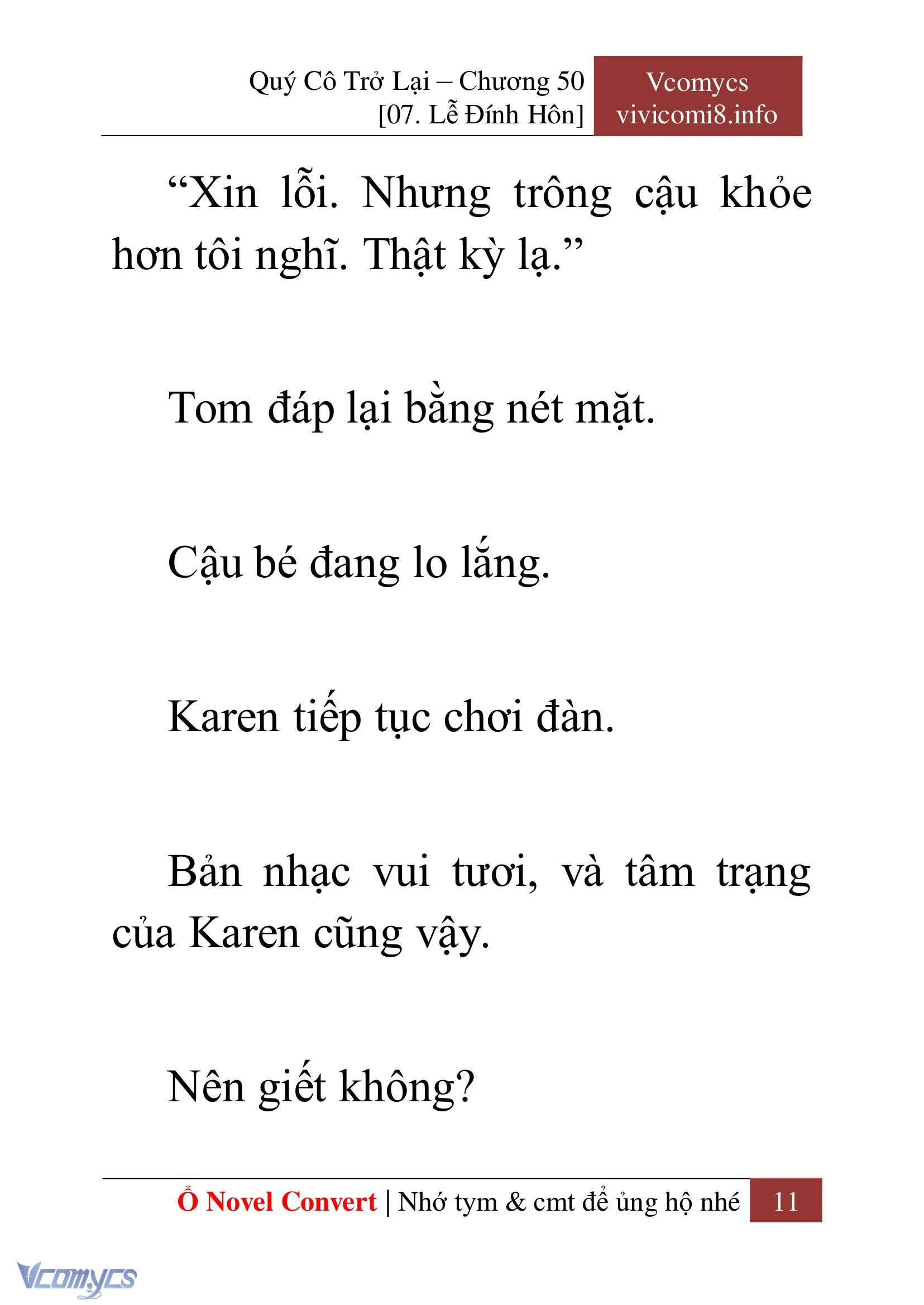 [Novel] Quý Cô Trở Lại Chapter  50 - 13