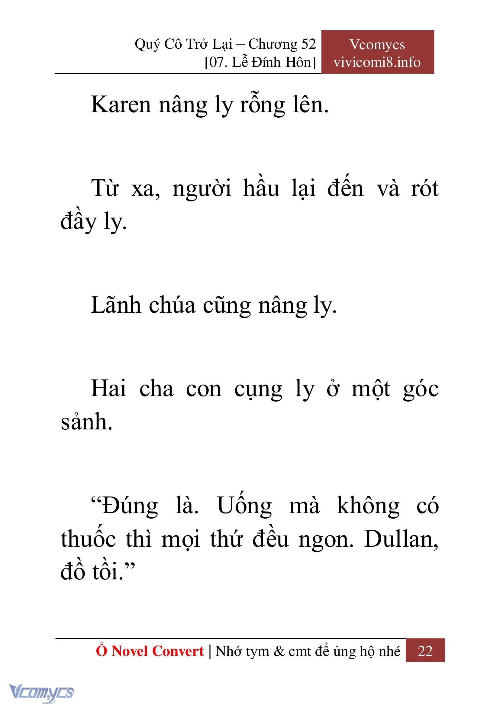 [Novel] Quý Cô Trở Lại Chapter  52 - 24