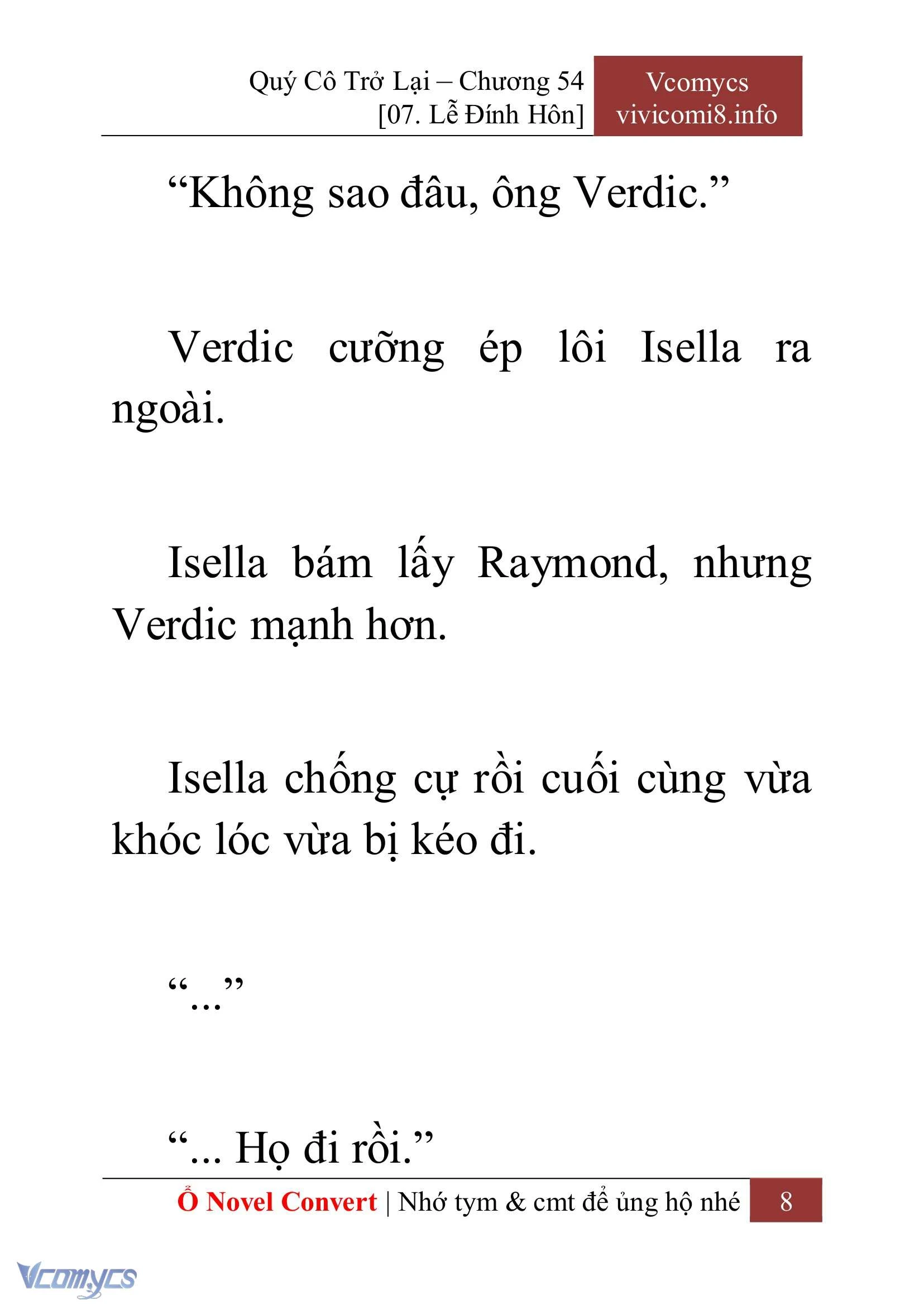 [Novel] Quý Cô Trở Lại Chapter  54 - 10