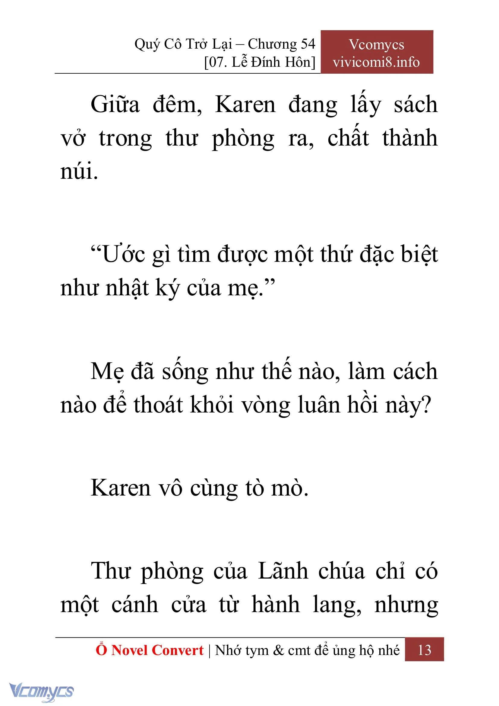 [Novel] Quý Cô Trở Lại Chapter  54 - 15