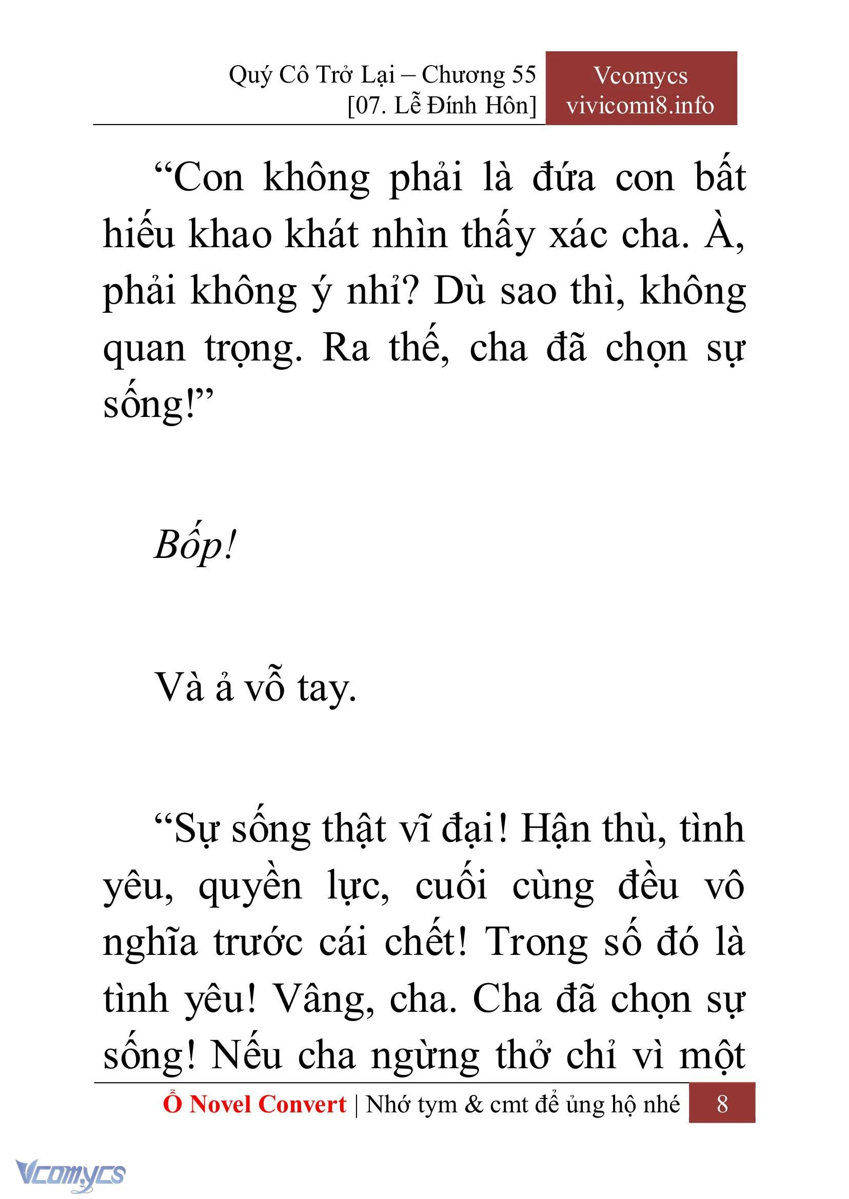 [Novel] Quý Cô Trở Lại Chapter  55 - 10