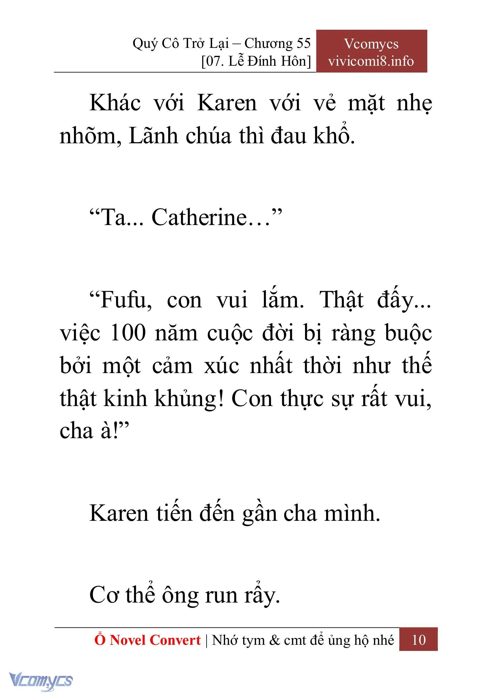 [Novel] Quý Cô Trở Lại Chapter  55 - 12