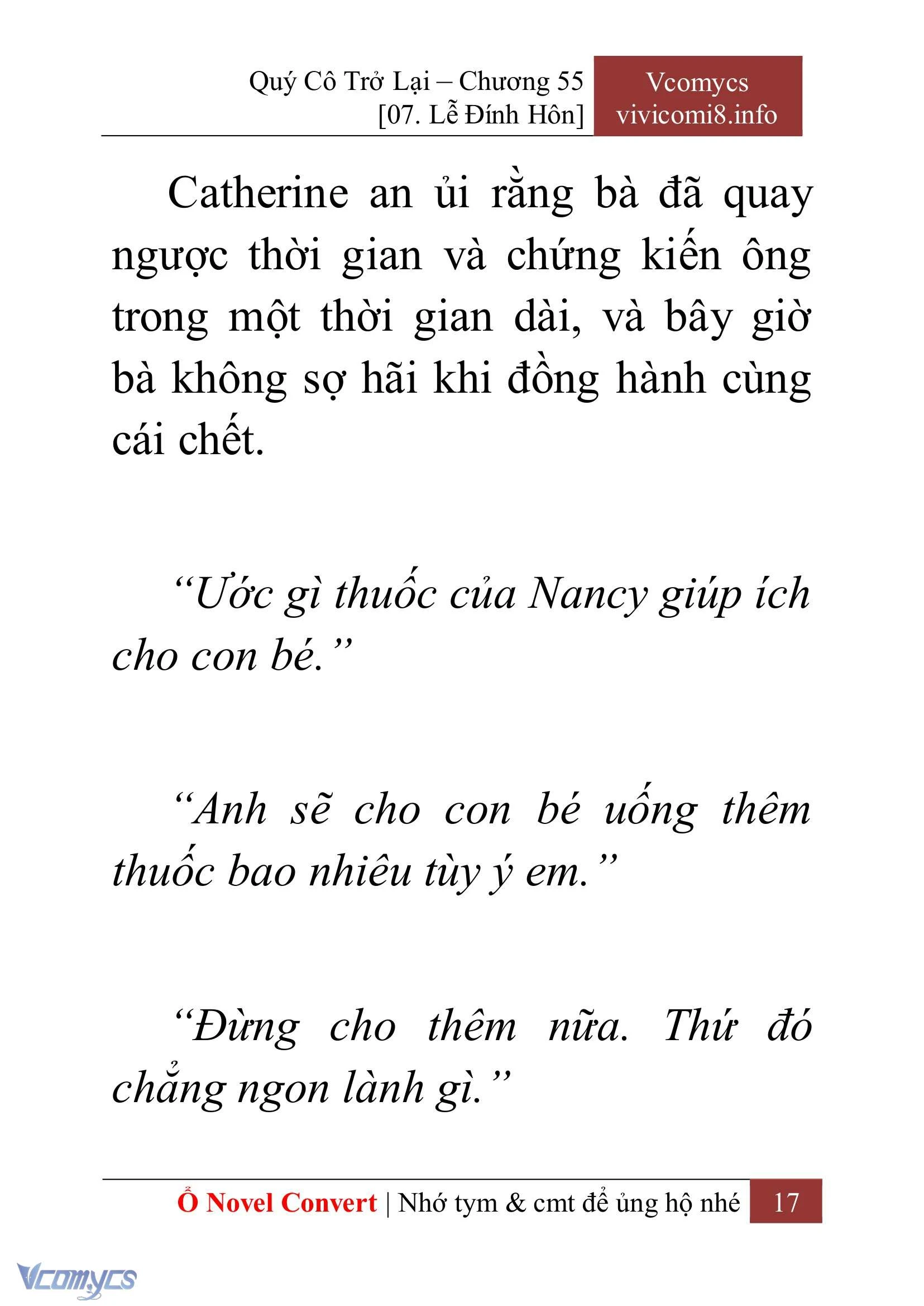 [Novel] Quý Cô Trở Lại Chapter  55 - 19