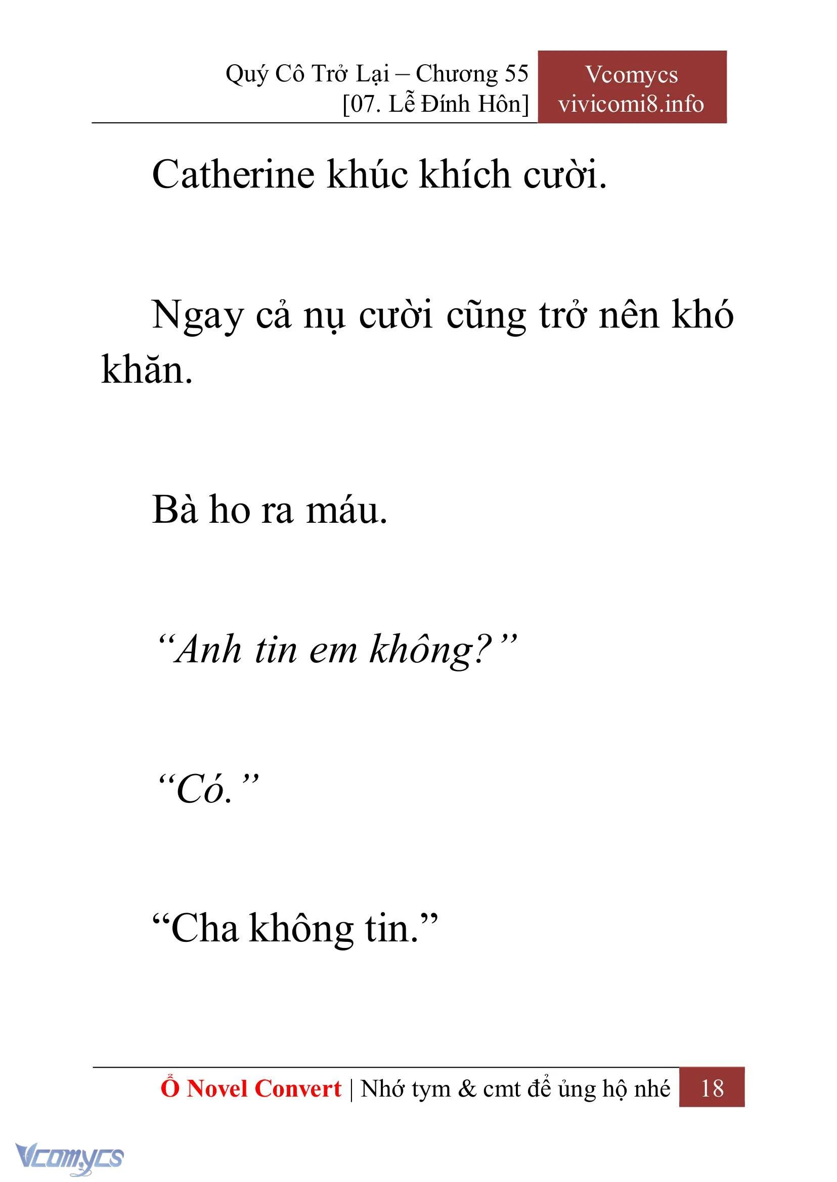 [Novel] Quý Cô Trở Lại Chapter  55 - 20