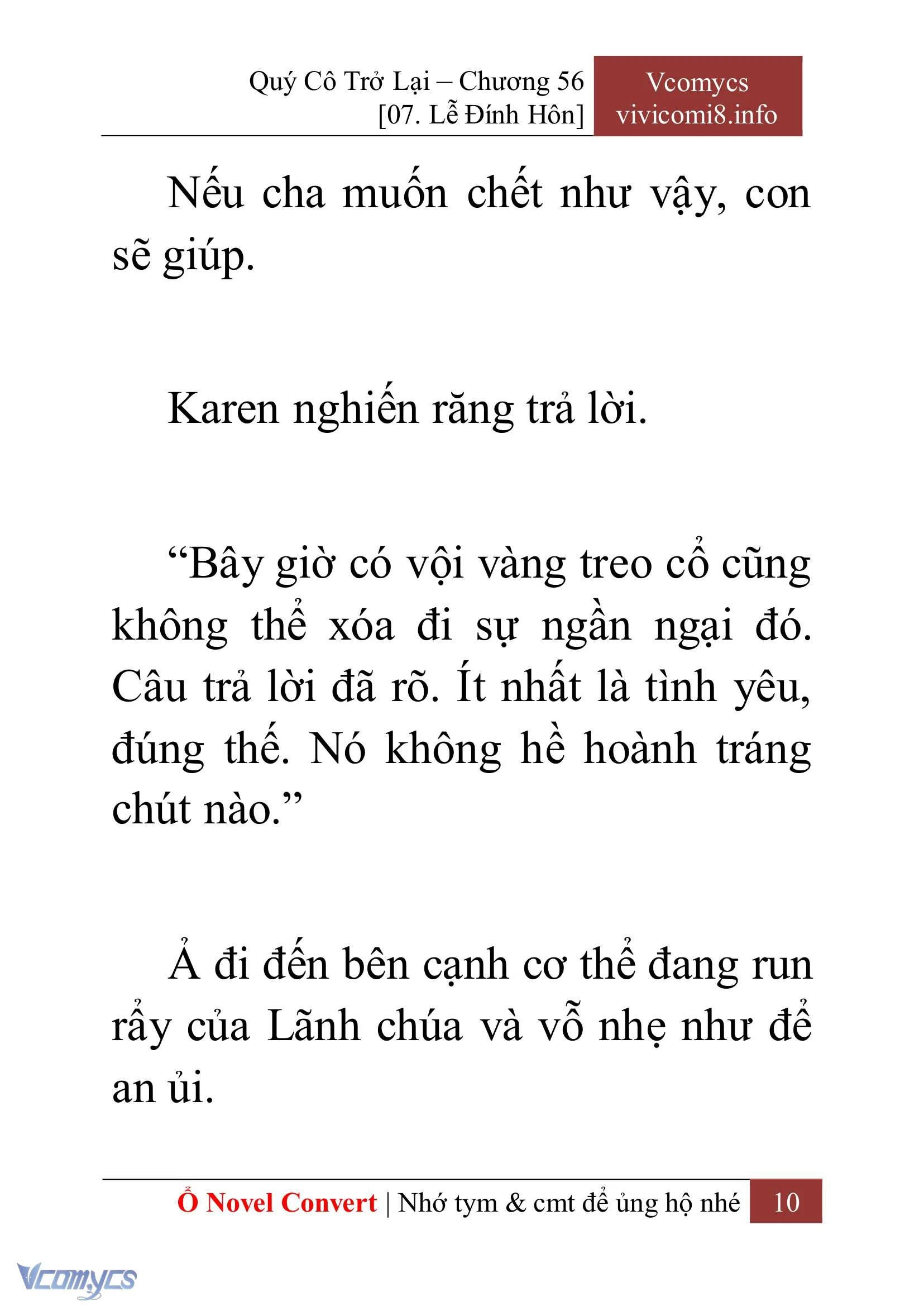 [Novel] Quý Cô Trở Lại Chapter  56 - 12
