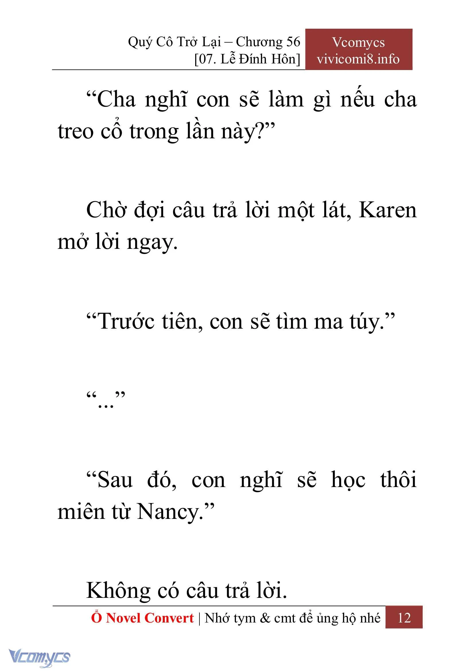 [Novel] Quý Cô Trở Lại Chapter  56 - 14