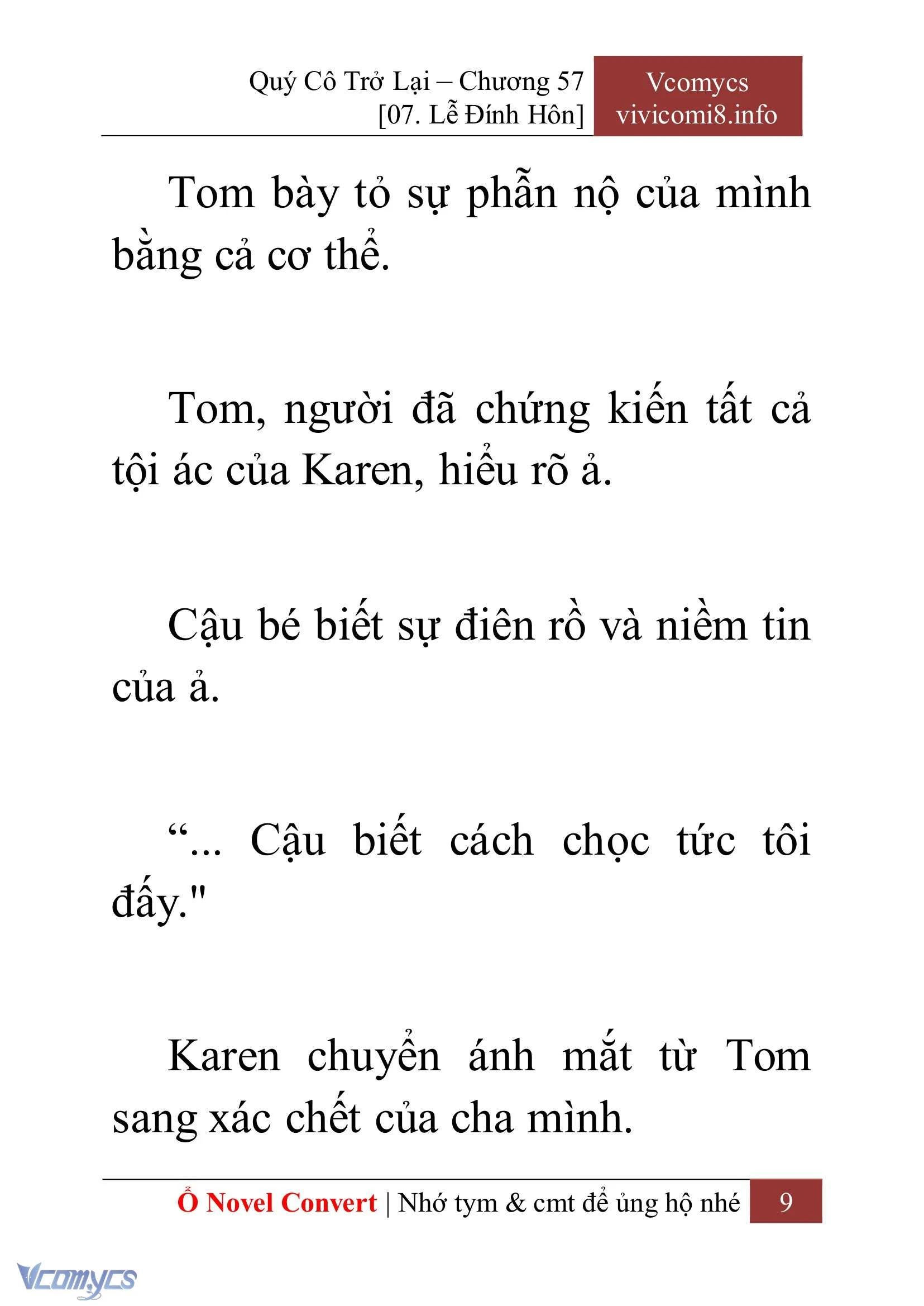 [Novel] Quý Cô Trở Lại Chapter  57 - 11
