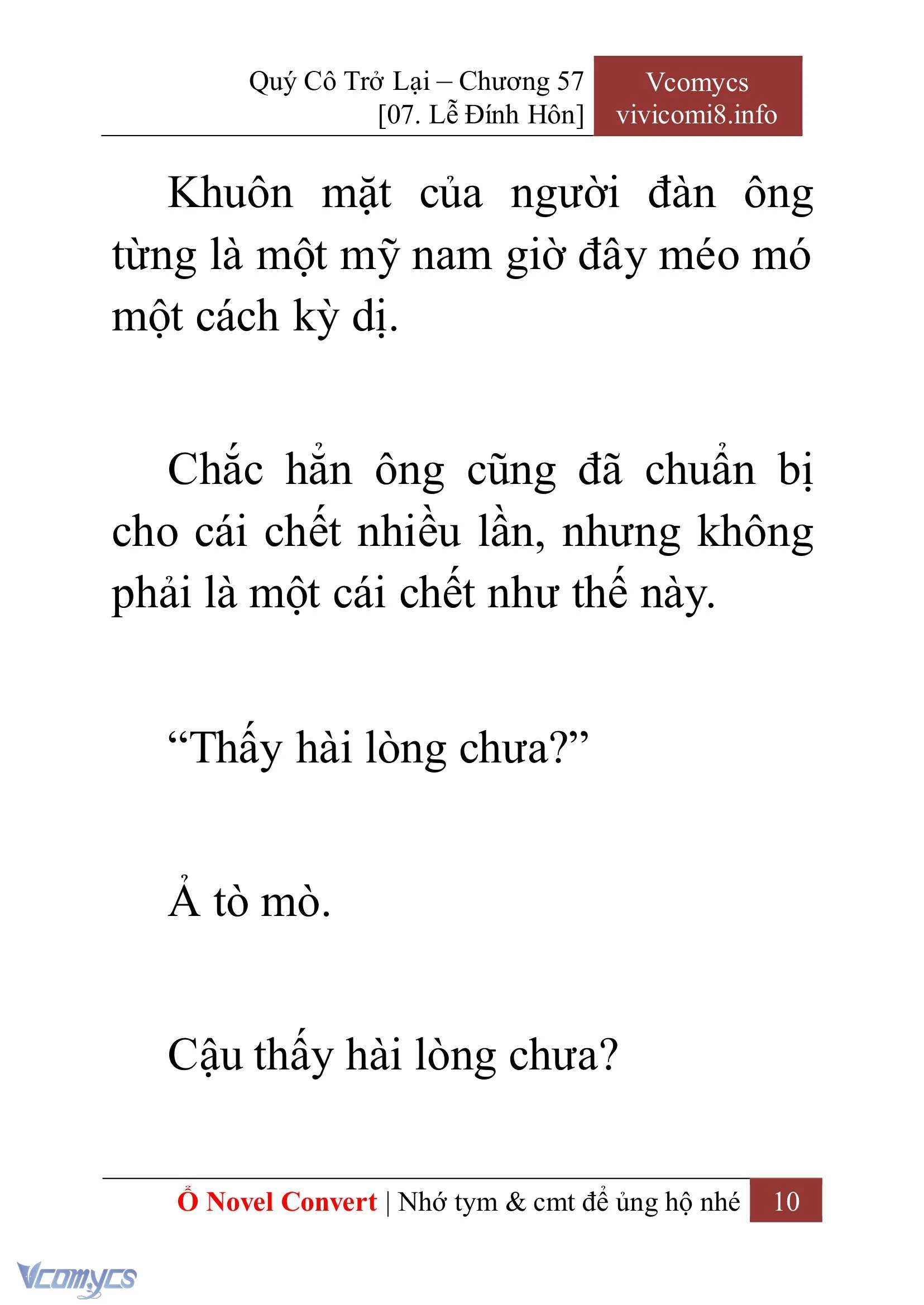 [Novel] Quý Cô Trở Lại Chapter  57 - 12