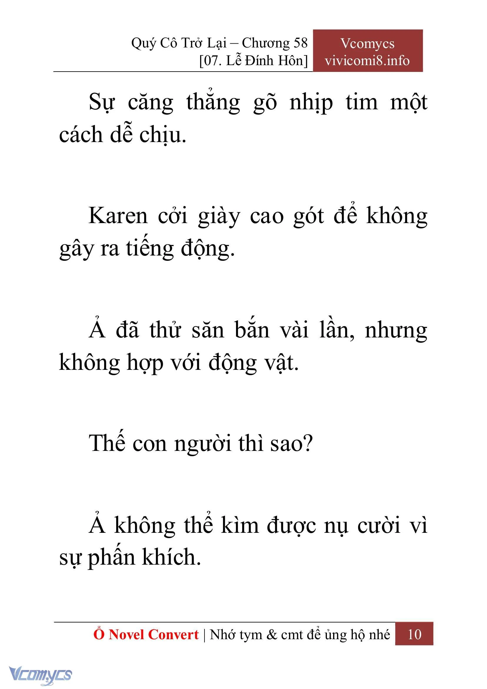 [Novel] Quý Cô Trở Lại Chapter  58 - 12