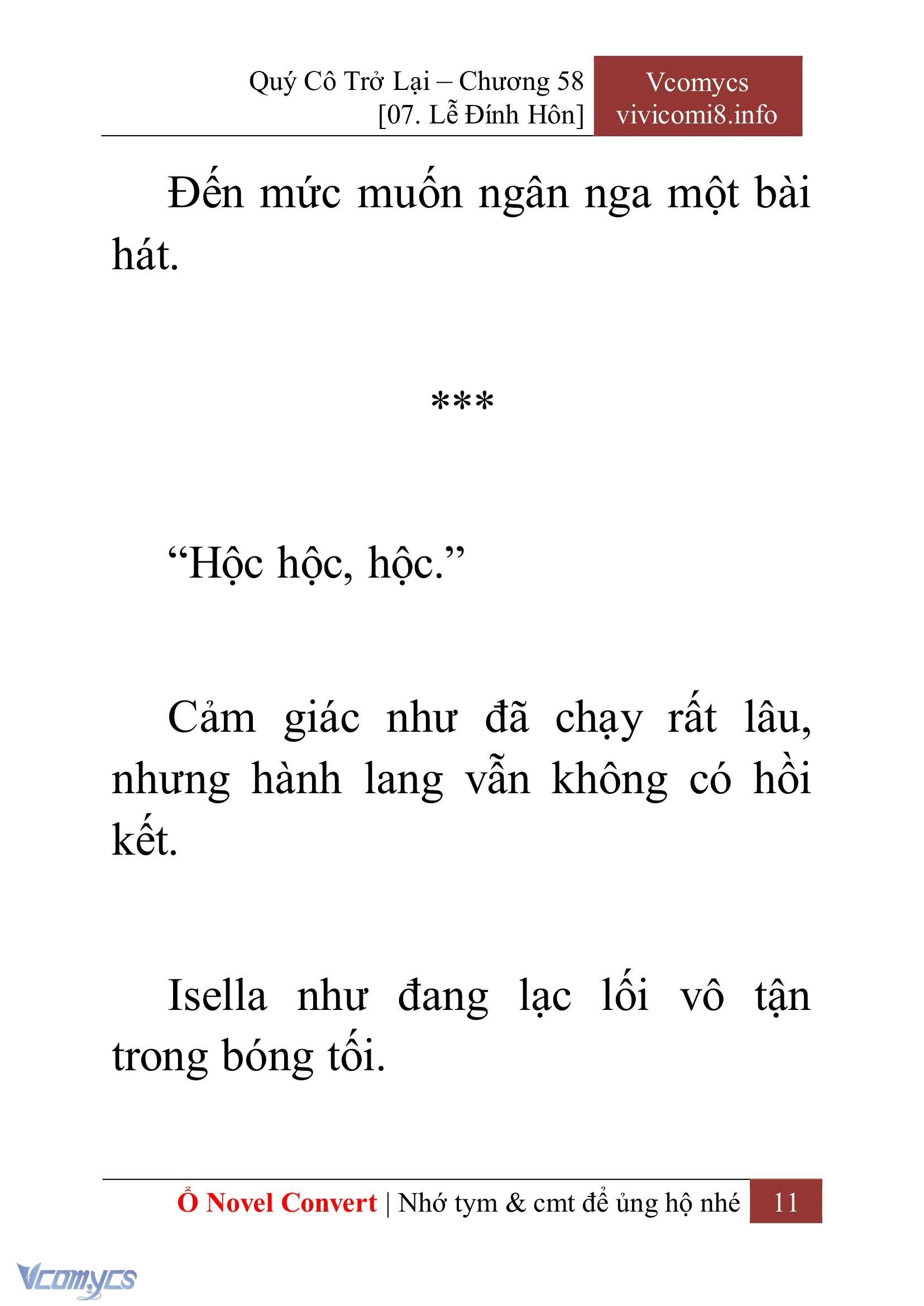 [Novel] Quý Cô Trở Lại Chapter  58 - 13