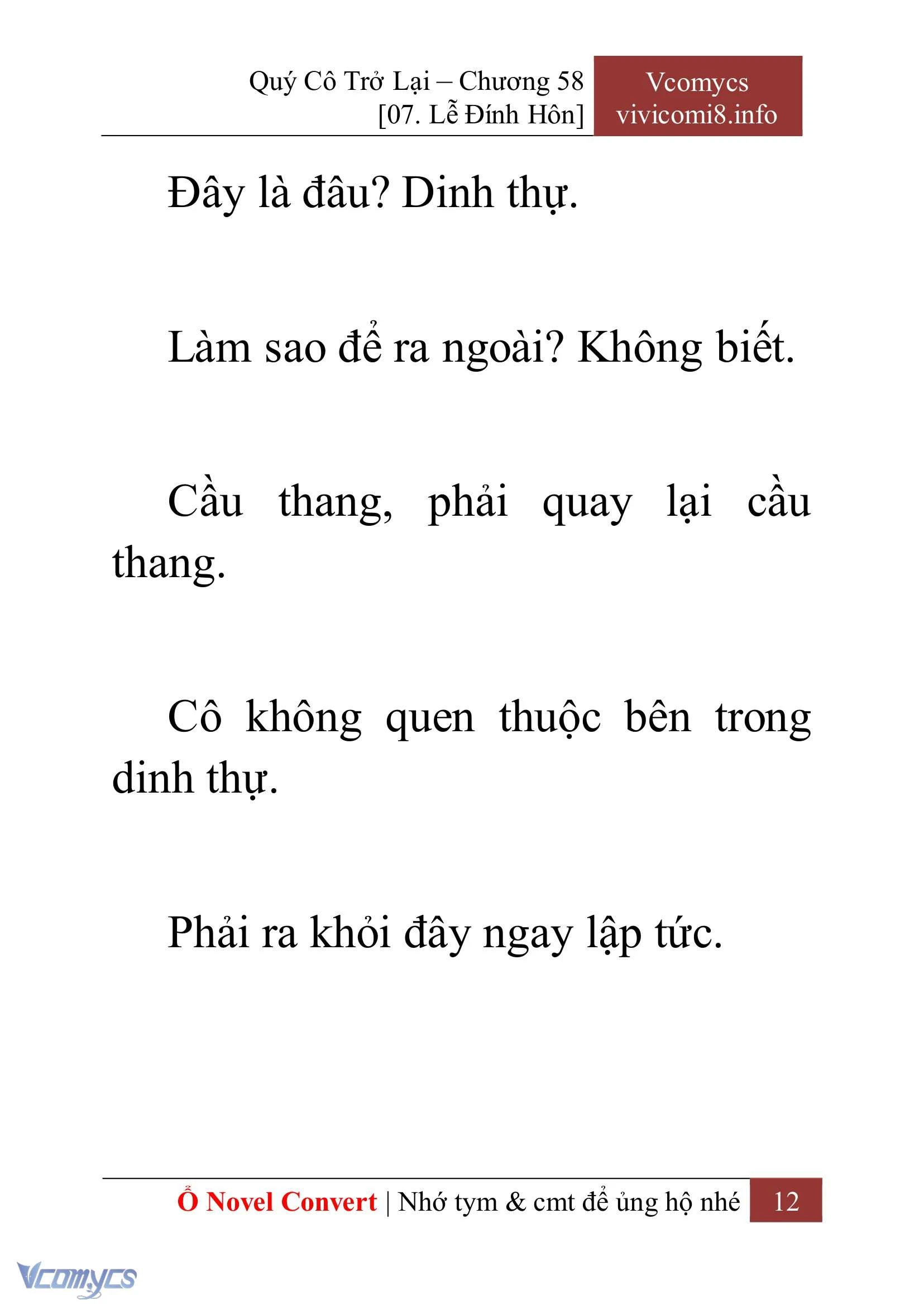[Novel] Quý Cô Trở Lại Chapter  58 - 14