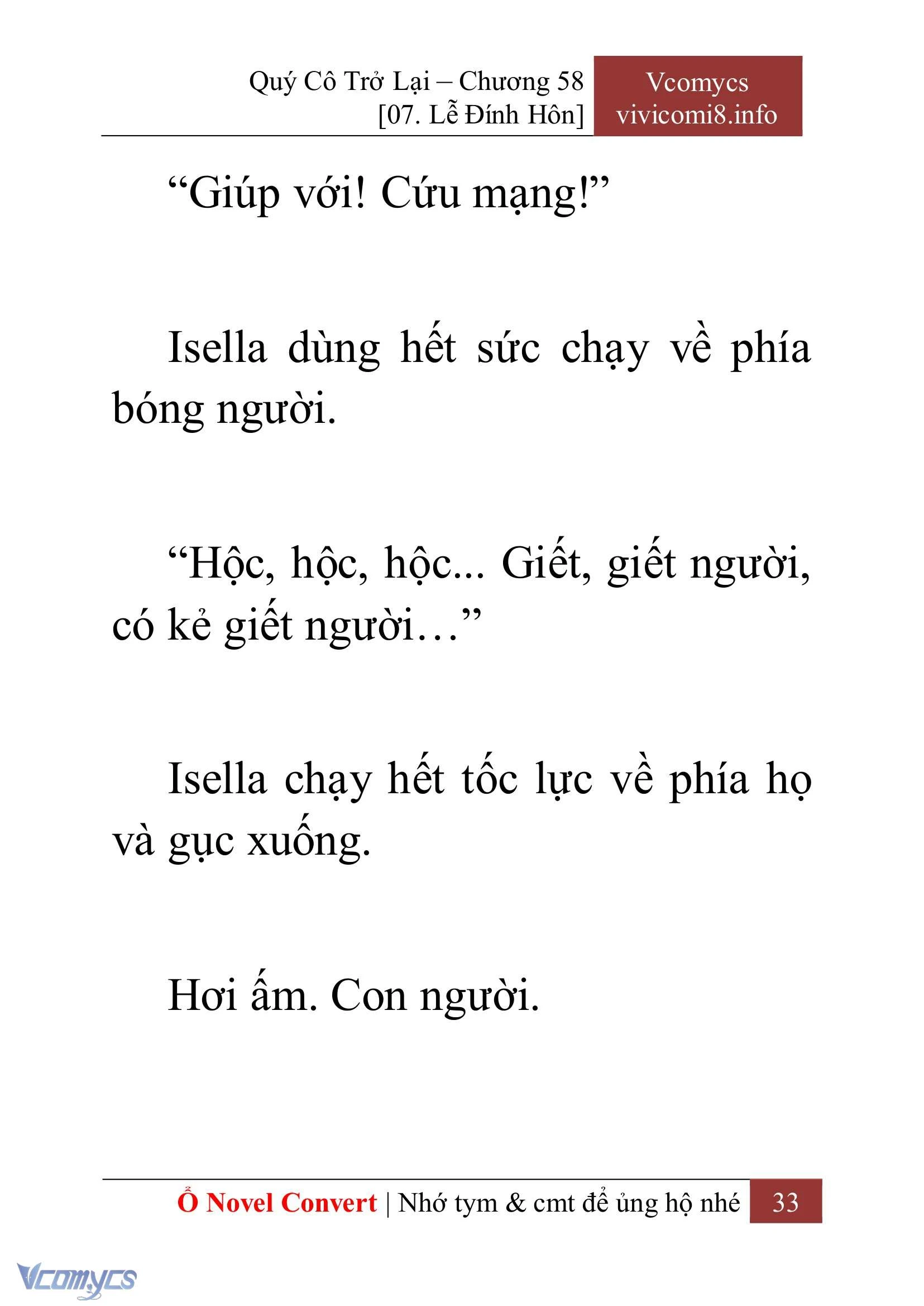 [Novel] Quý Cô Trở Lại Chapter  58 - 35