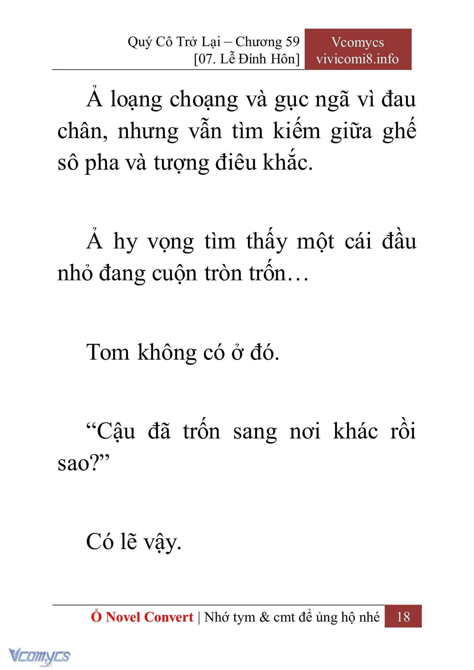 [Novel] Quý Cô Trở Lại Chapter  59 - 20