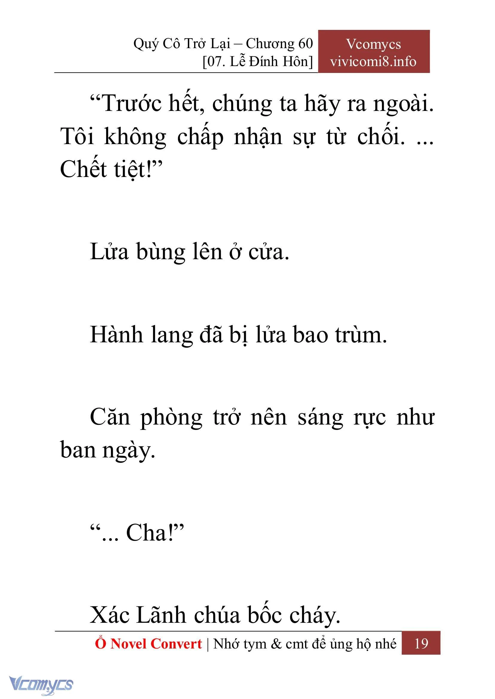 [Novel] Quý Cô Trở Lại Chapter  60 - 21