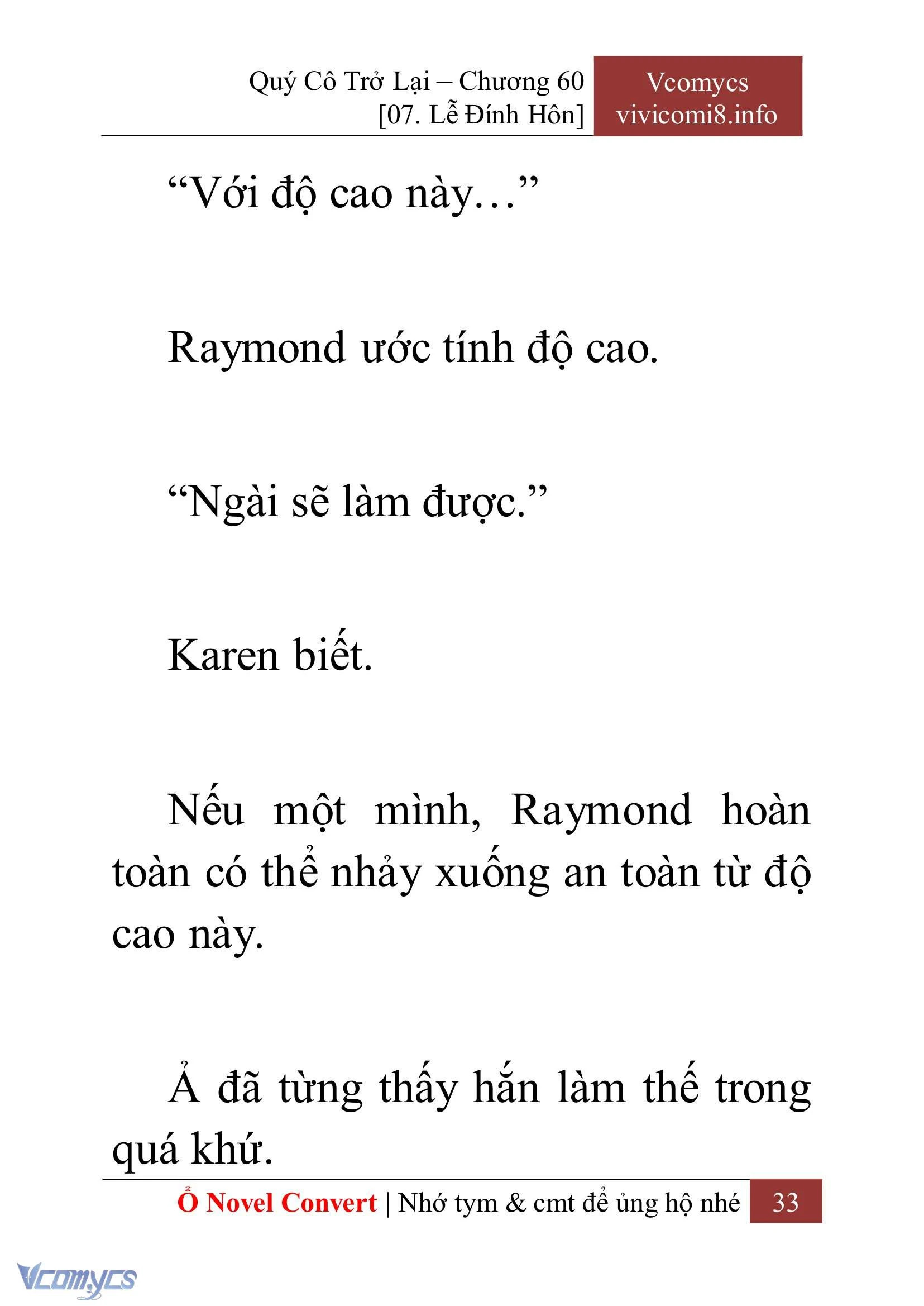 [Novel] Quý Cô Trở Lại Chapter  60 - 35