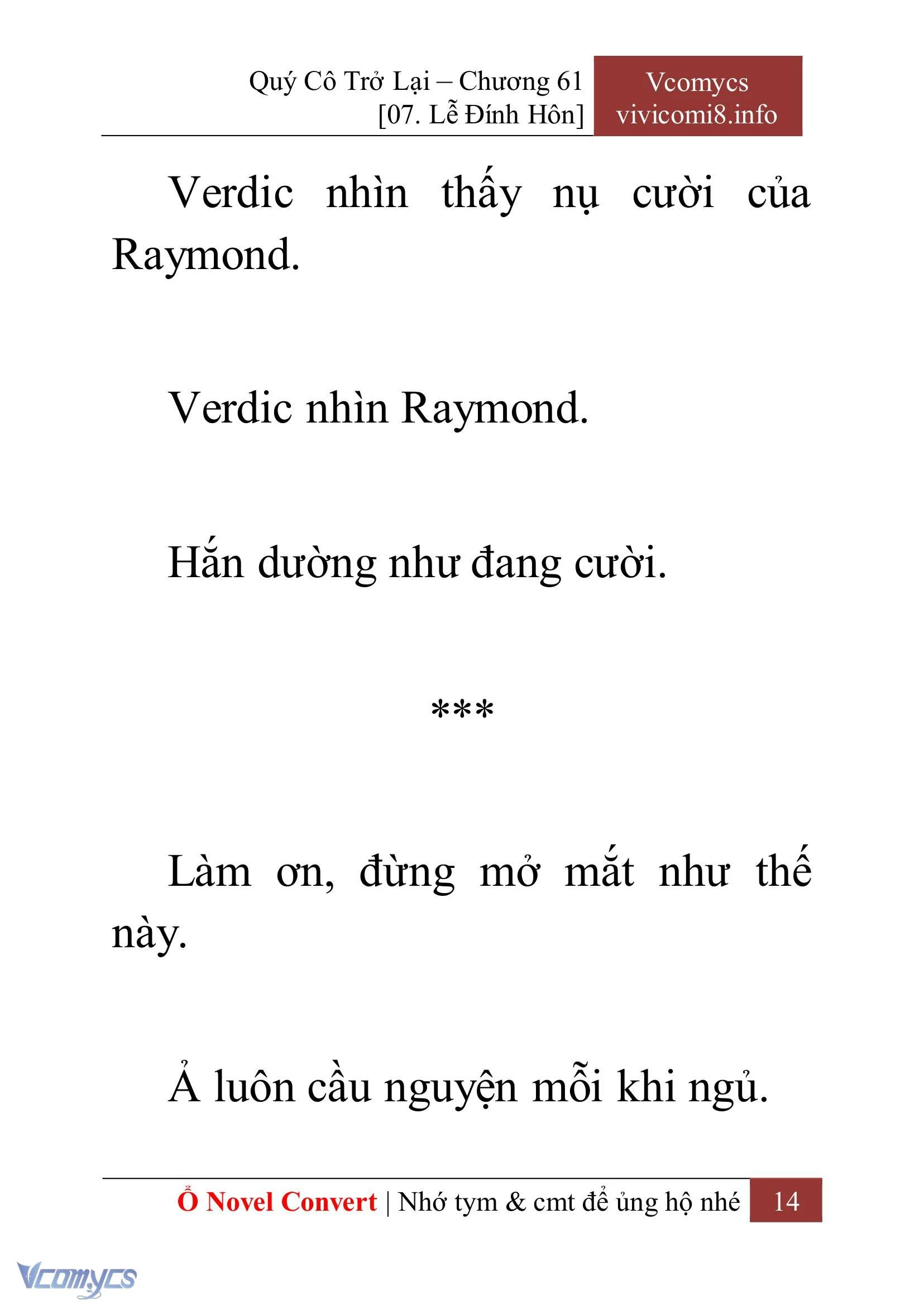 [Novel] Quý Cô Trở Lại Chapter  61 - 16