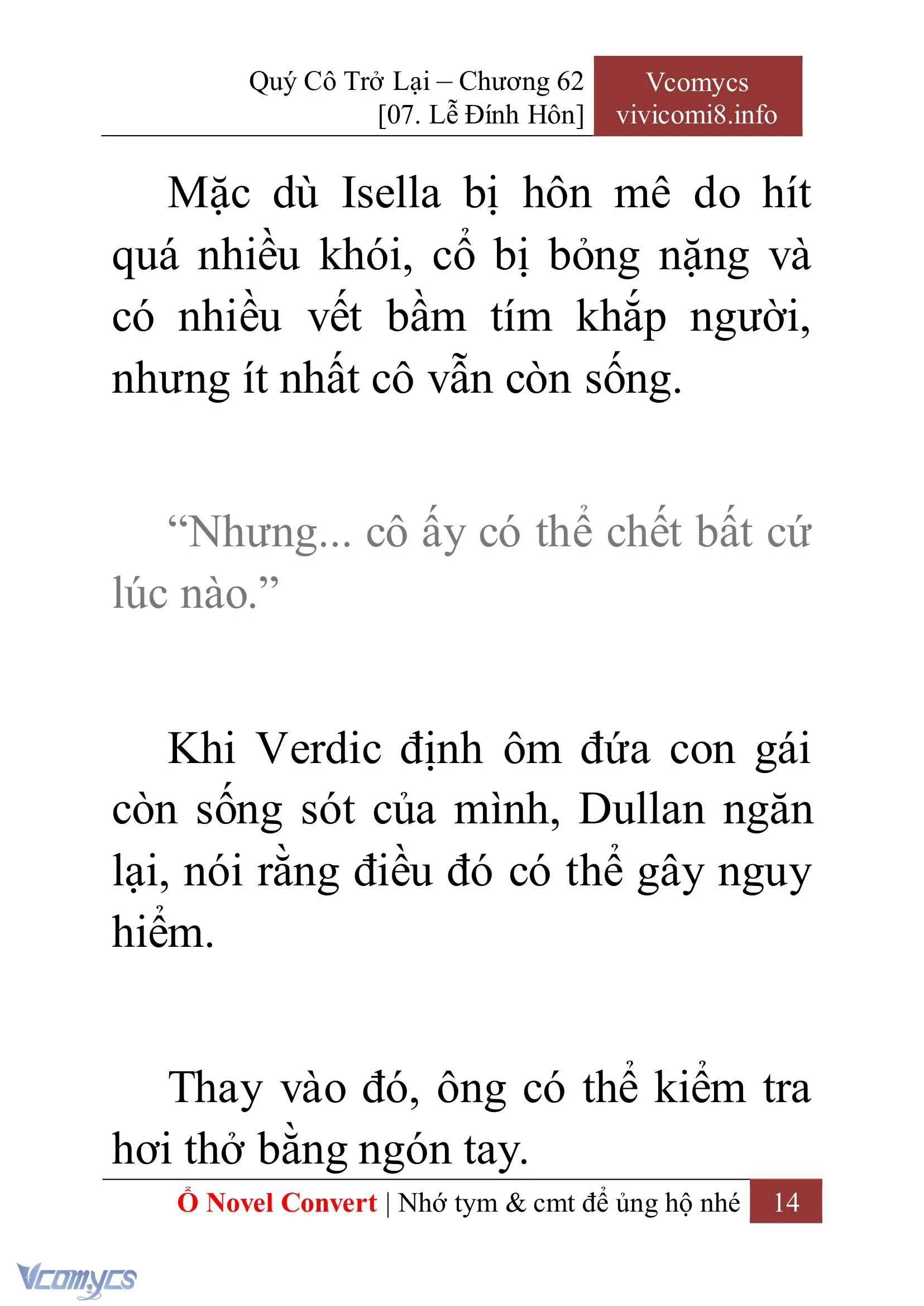 [Novel] Quý Cô Trở Lại Chapter  62 - 16