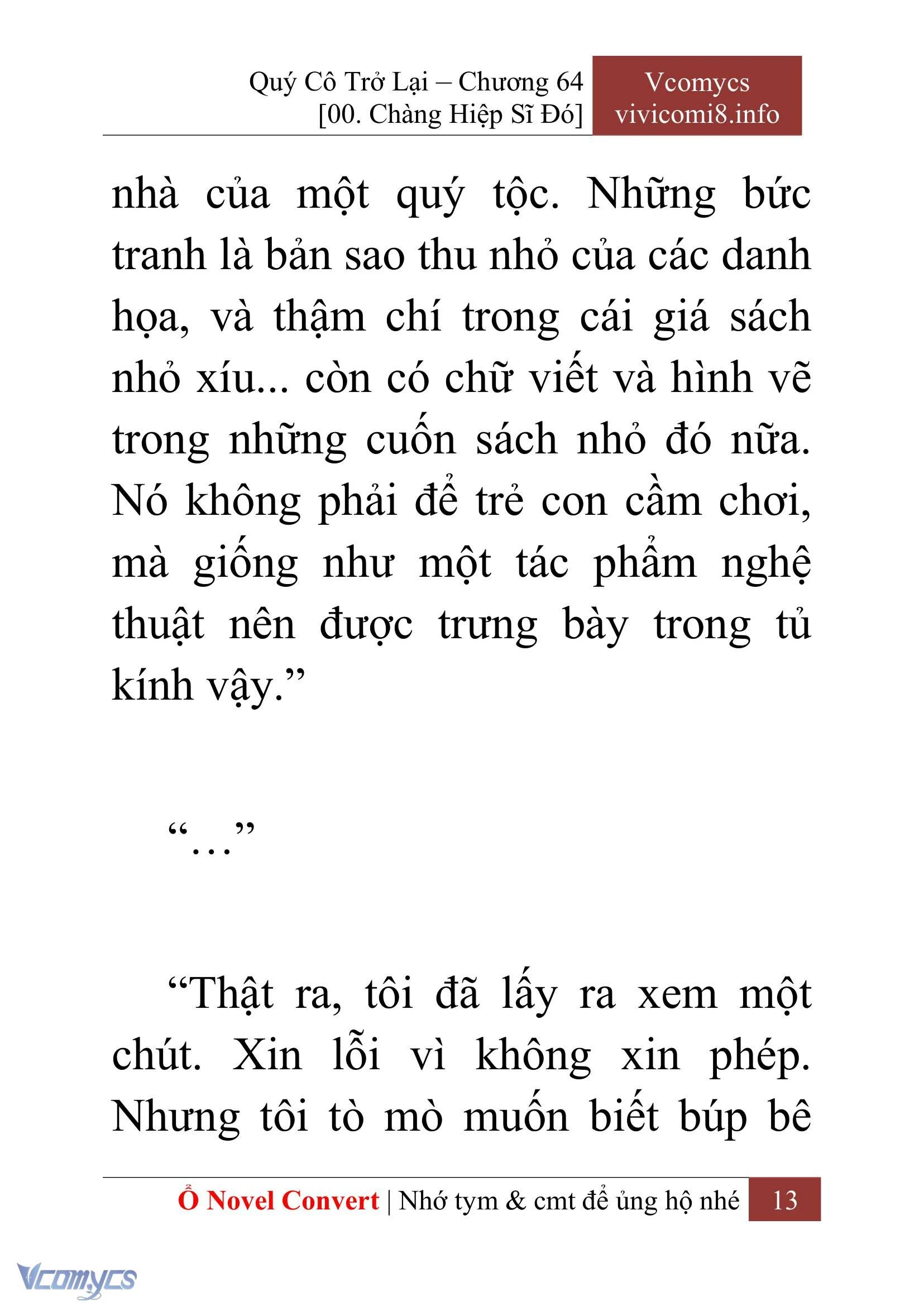 [Novel] Quý Cô Trở Lại Chapter  64 - 15
