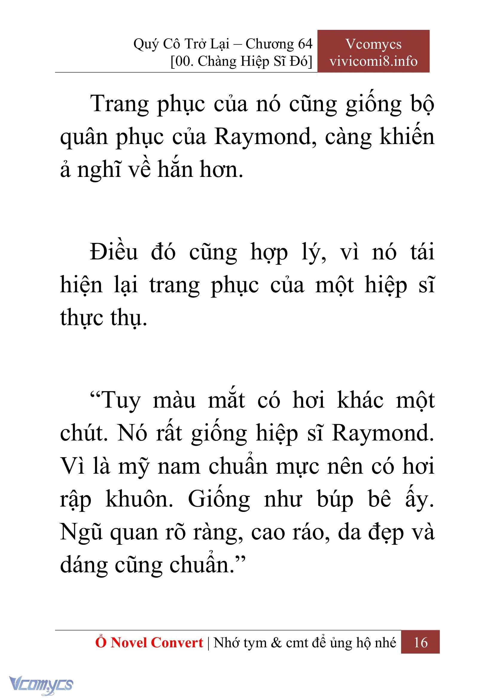 [Novel] Quý Cô Trở Lại Chapter  64 - 18