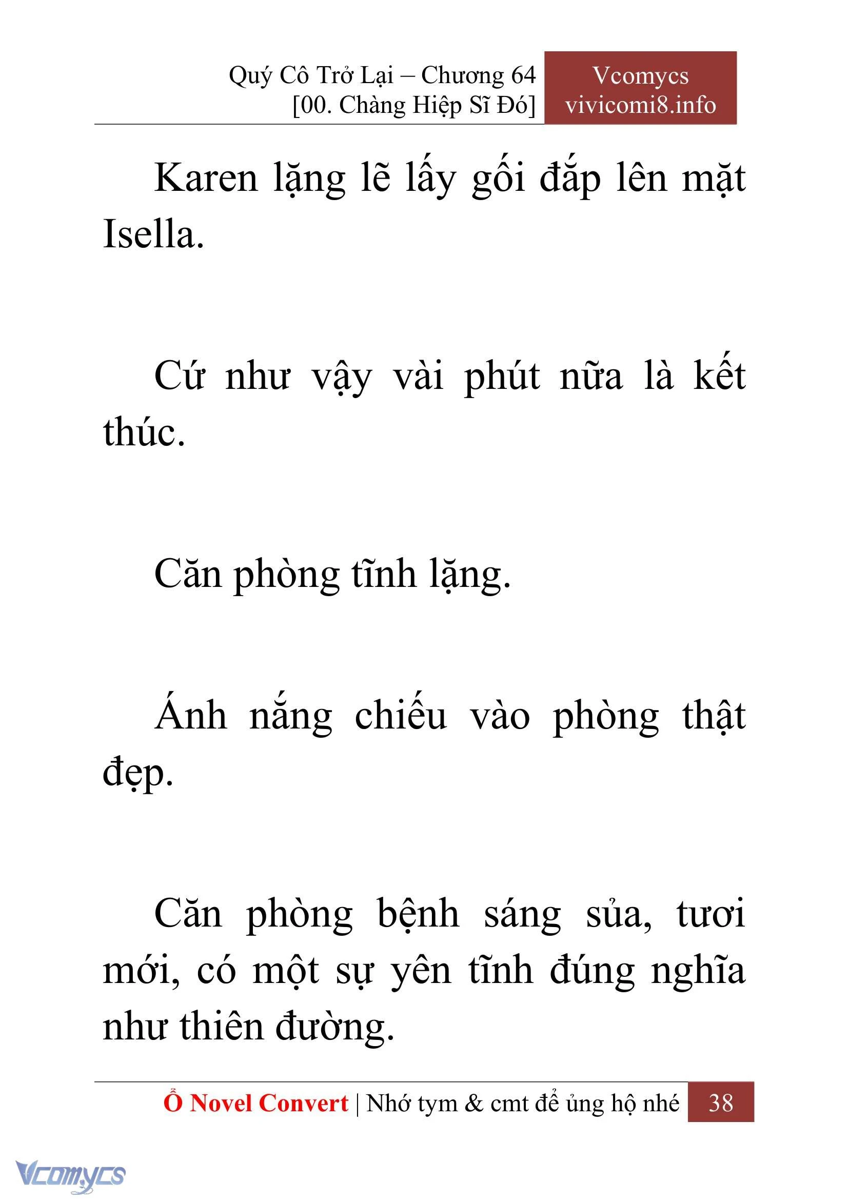 [Novel] Quý Cô Trở Lại Chapter  64 - 40
