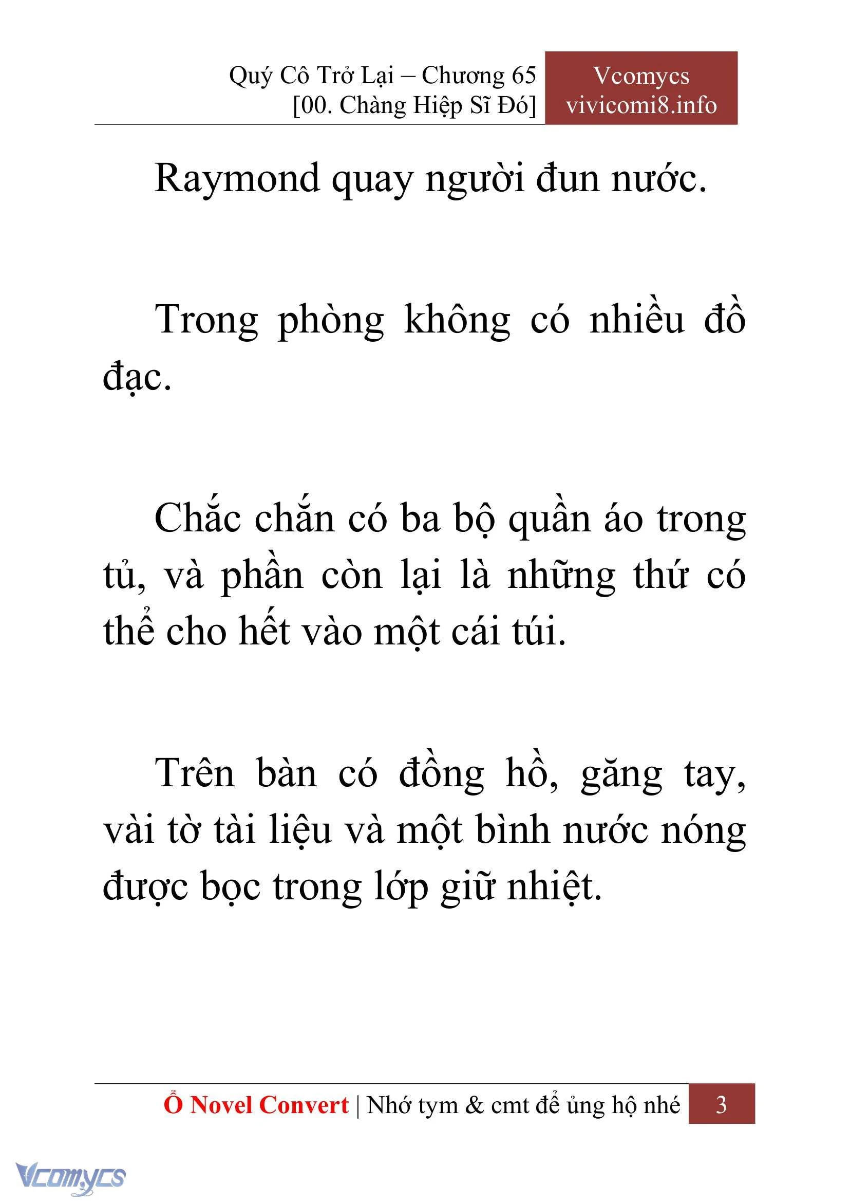 [Novel] Quý Cô Trở Lại Chapter  65 - 5