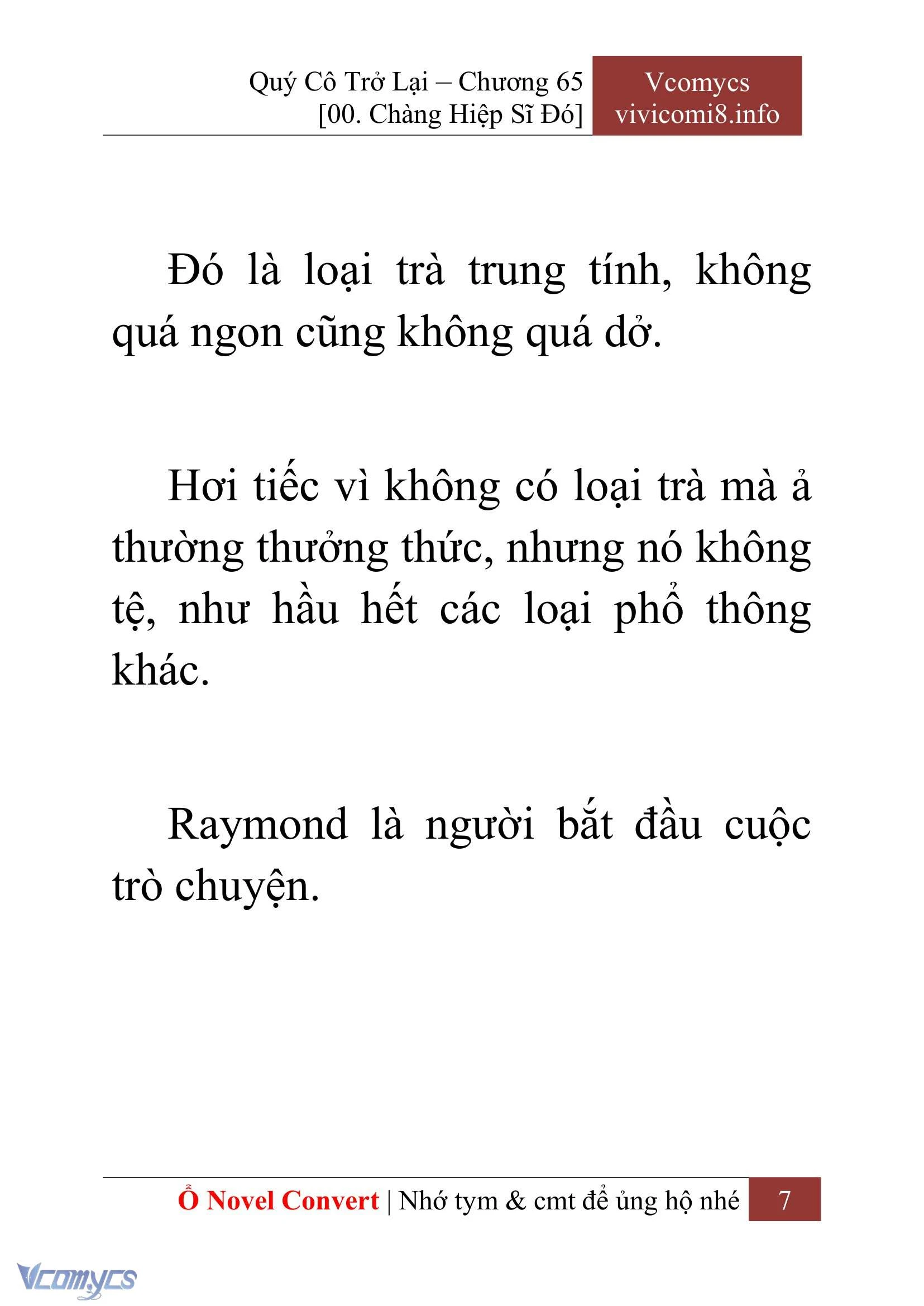 [Novel] Quý Cô Trở Lại Chapter  65 - 9