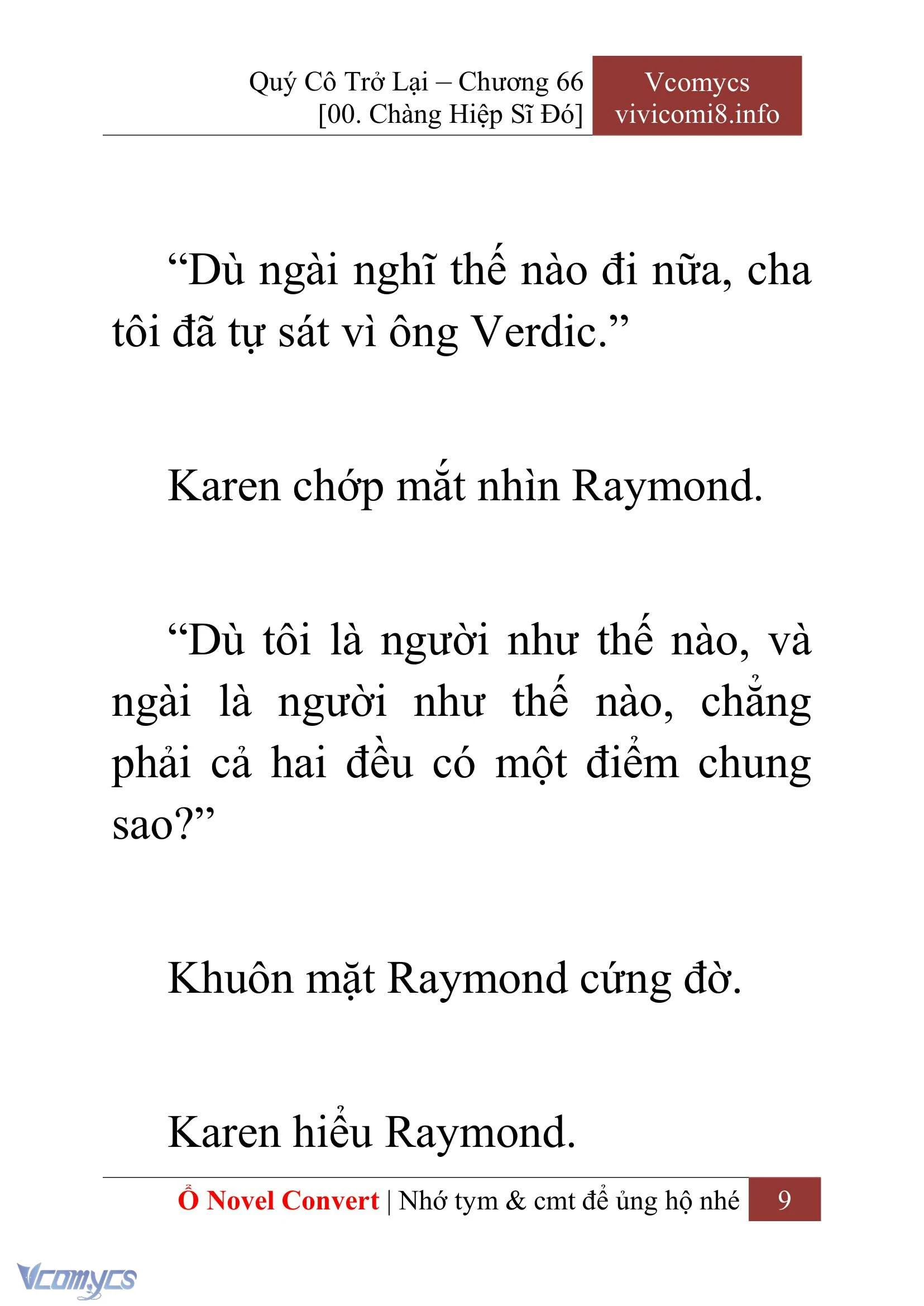 [Novel] Quý Cô Trở Lại Chapter  66 - 11