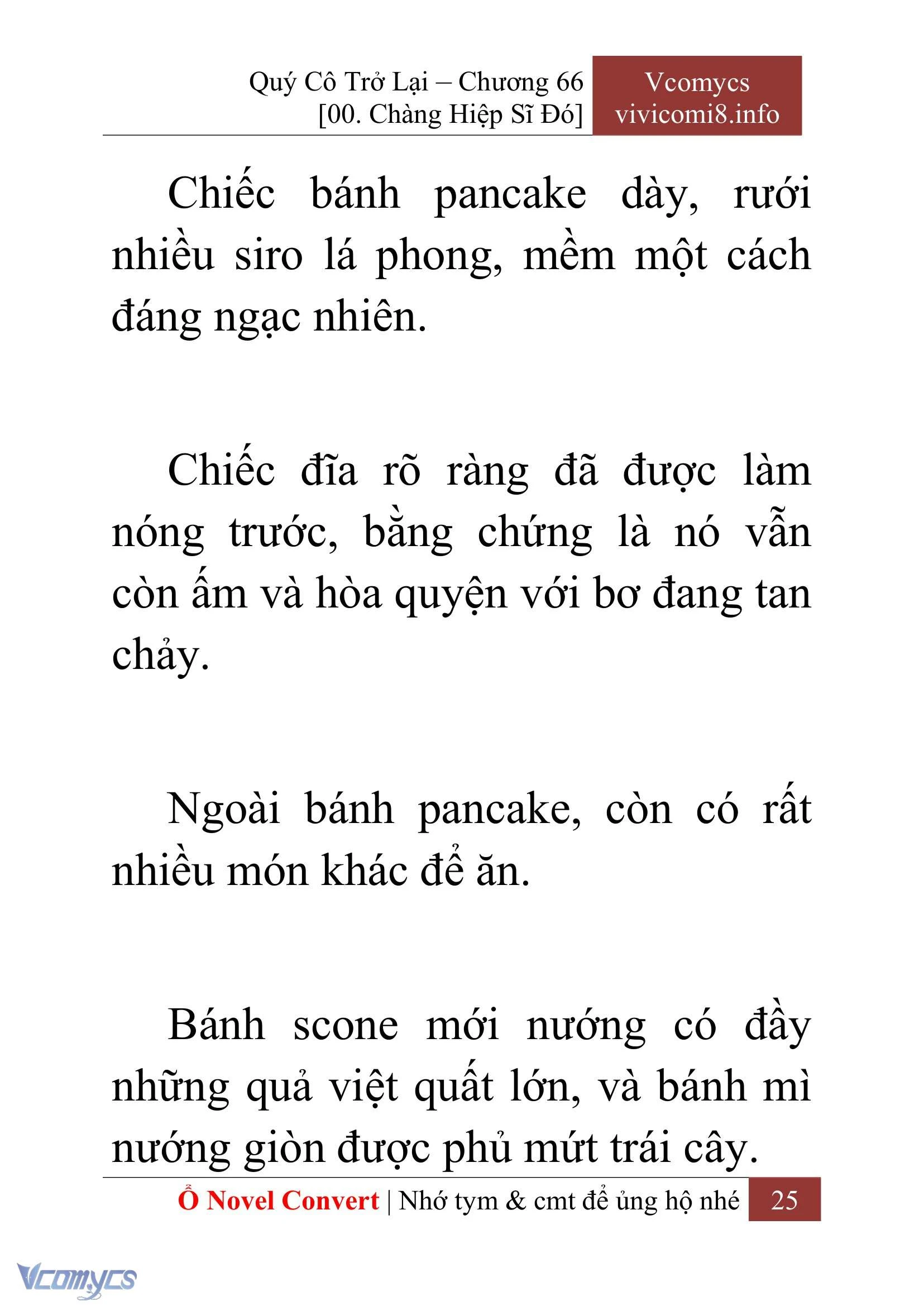 [Novel] Quý Cô Trở Lại Chapter  66 - 27