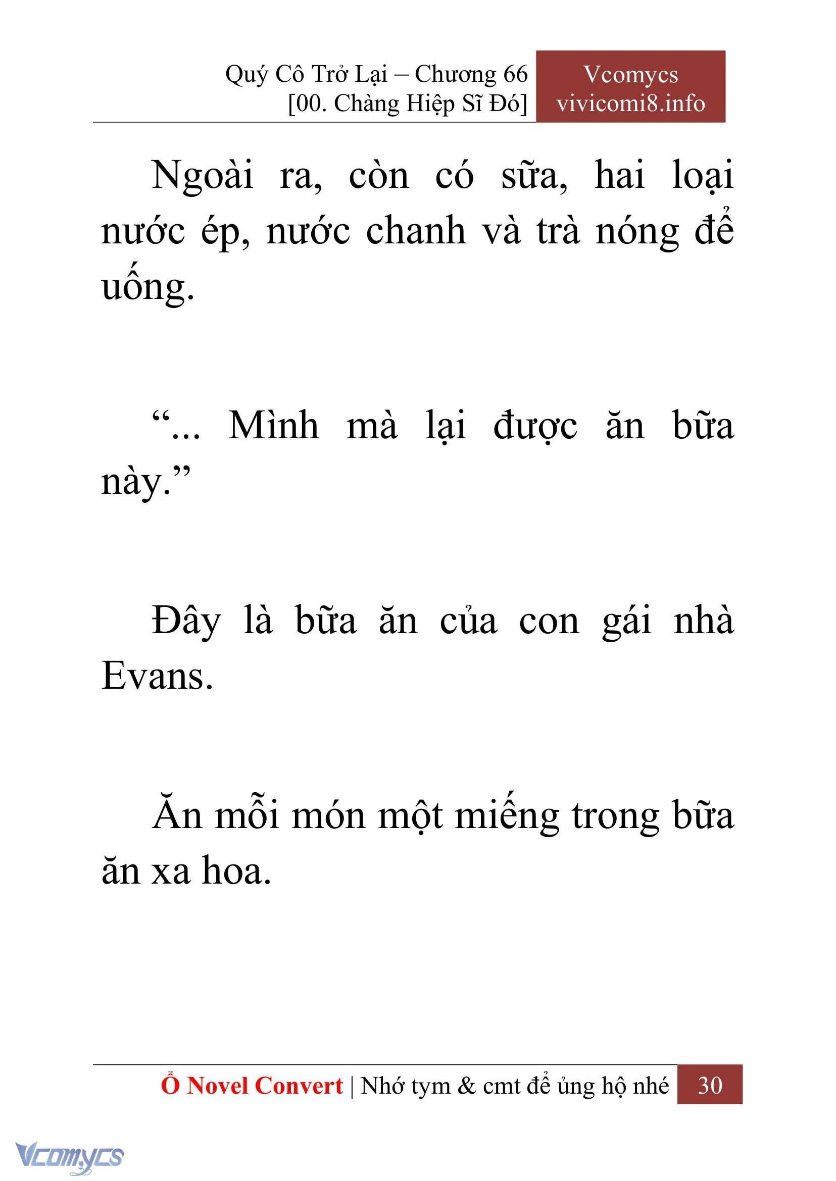 [Novel] Quý Cô Trở Lại Chapter  66 - 32