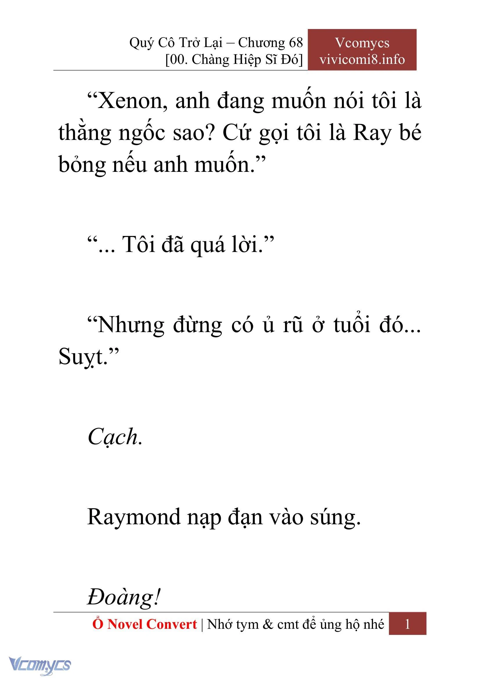[Novel] Quý Cô Trở Lại Chapter  68 - 3