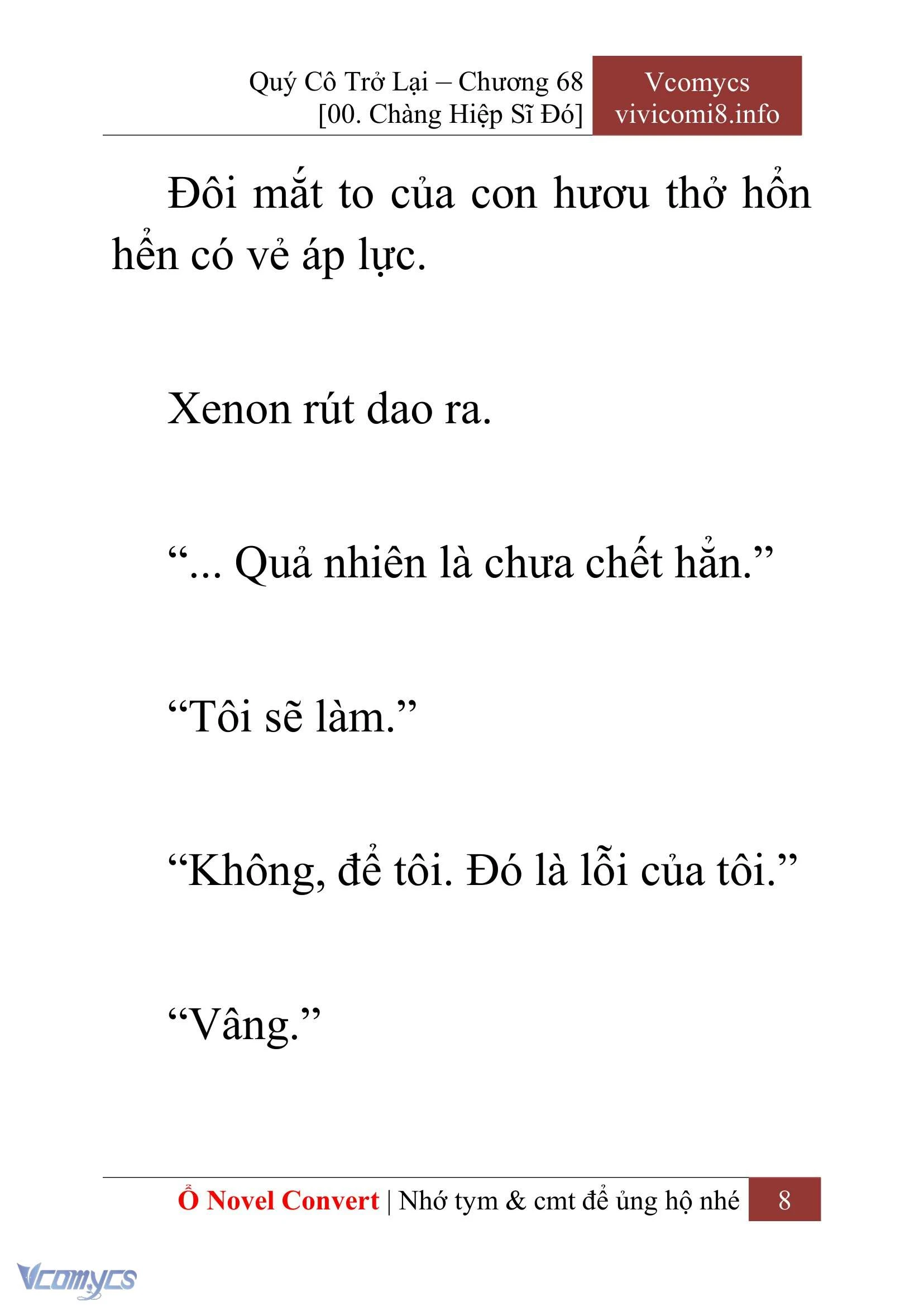 [Novel] Quý Cô Trở Lại Chapter  68 - 10