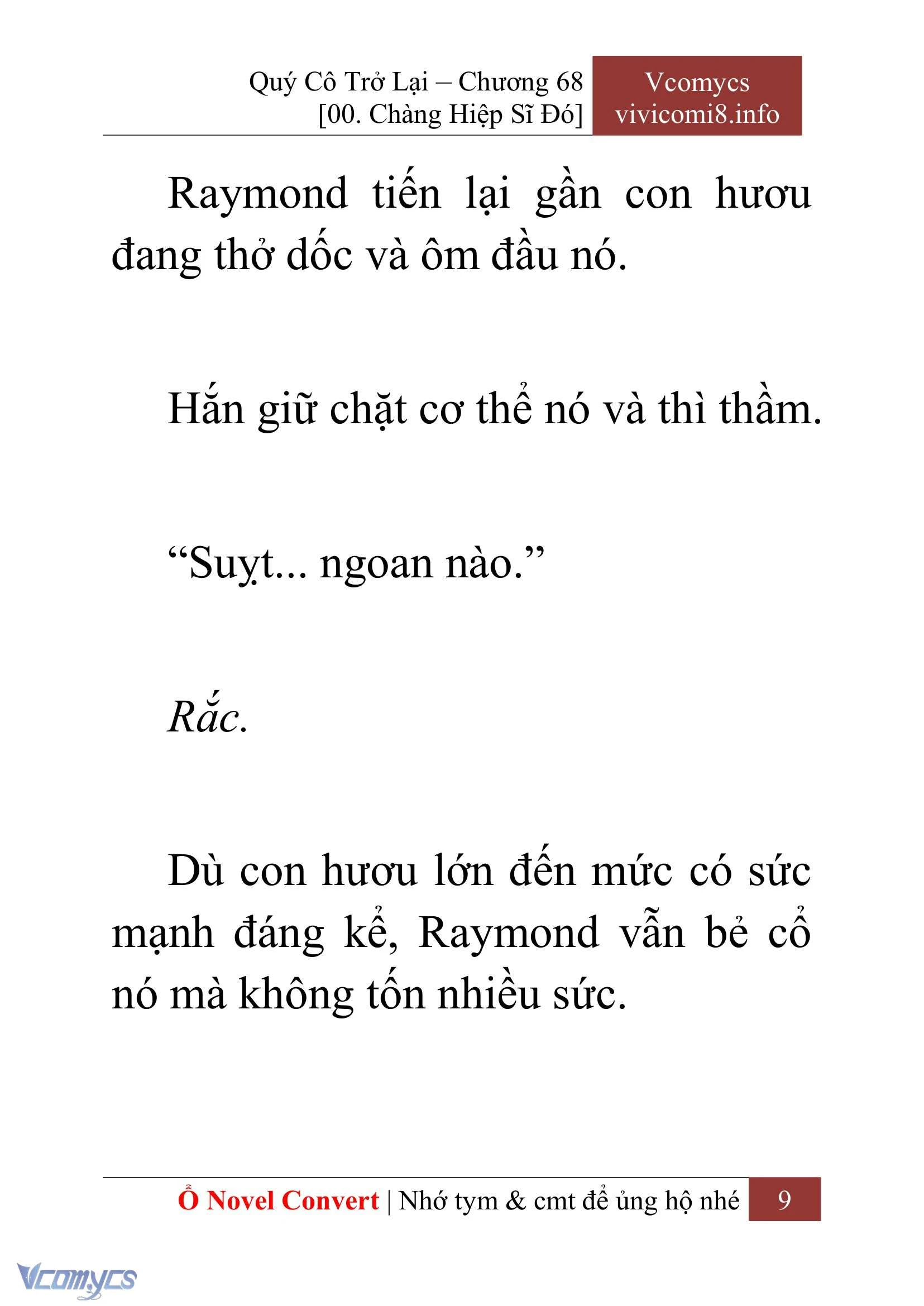 [Novel] Quý Cô Trở Lại Chapter  68 - 11