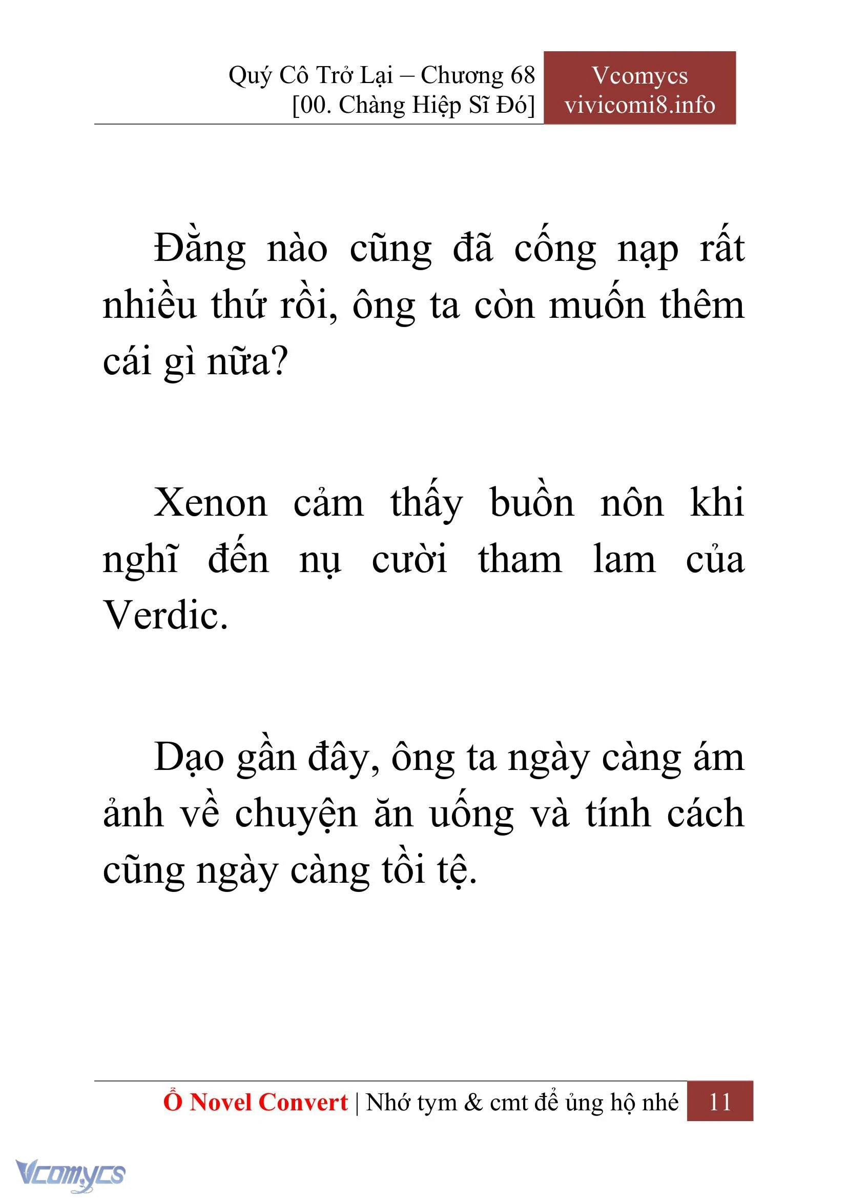 [Novel] Quý Cô Trở Lại Chapter  68 - 13