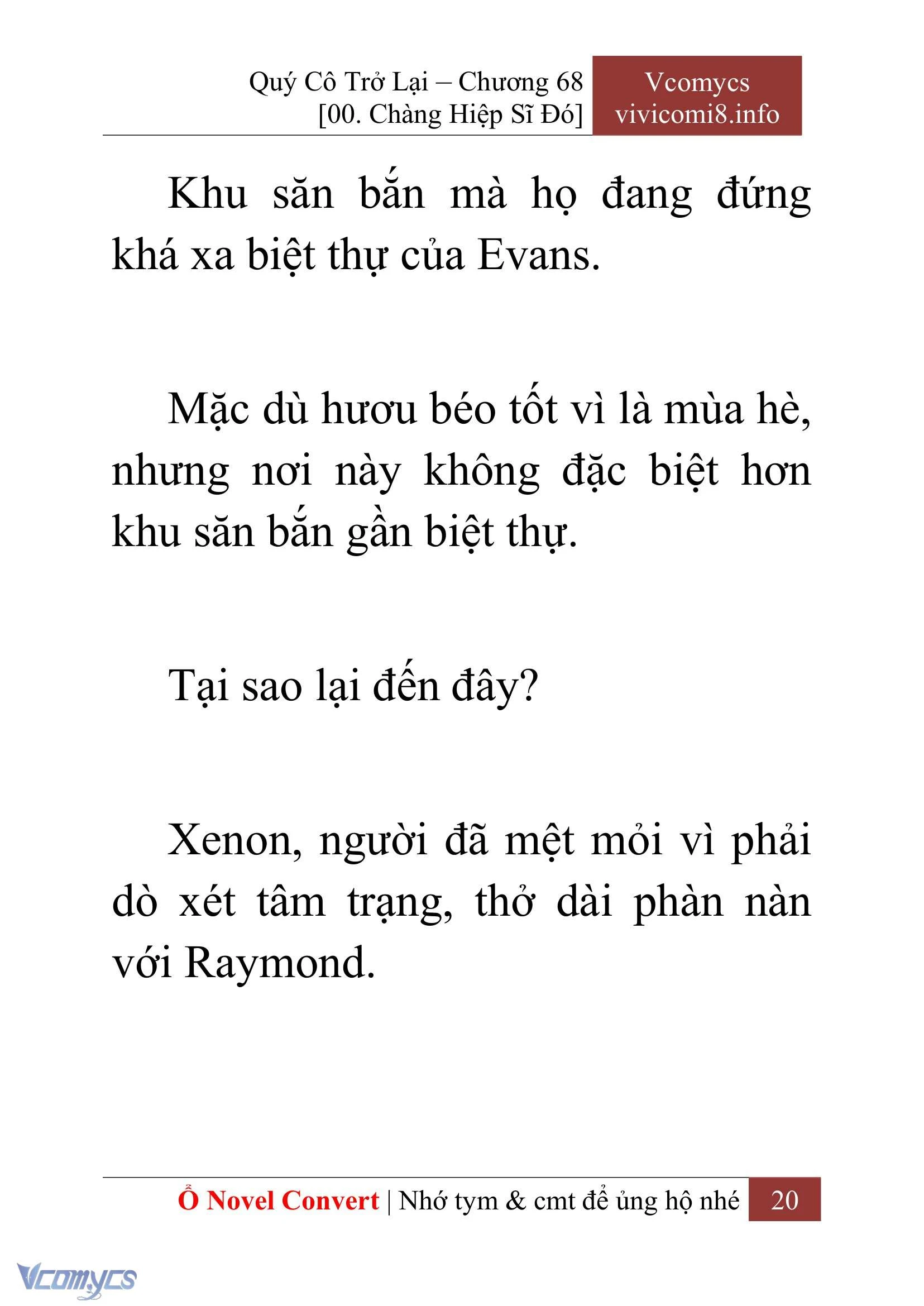 [Novel] Quý Cô Trở Lại Chapter  68 - 22