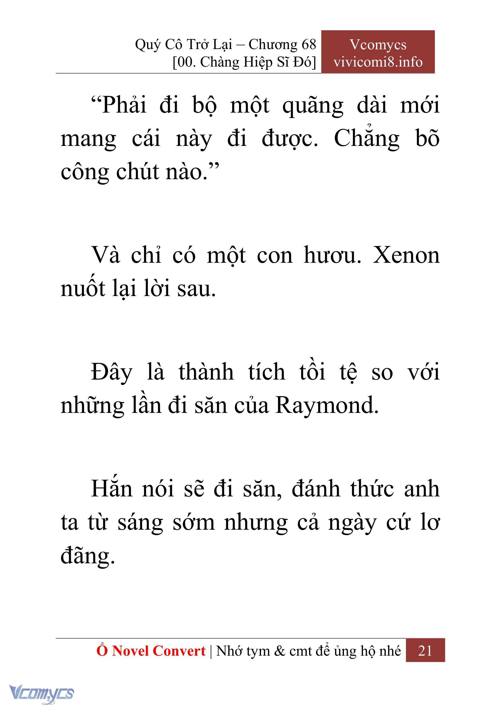 [Novel] Quý Cô Trở Lại Chapter  68 - 23