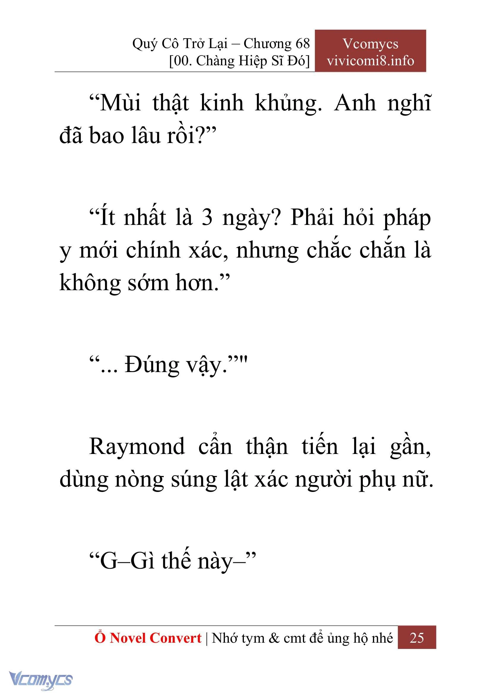 [Novel] Quý Cô Trở Lại Chapter  68 - 27