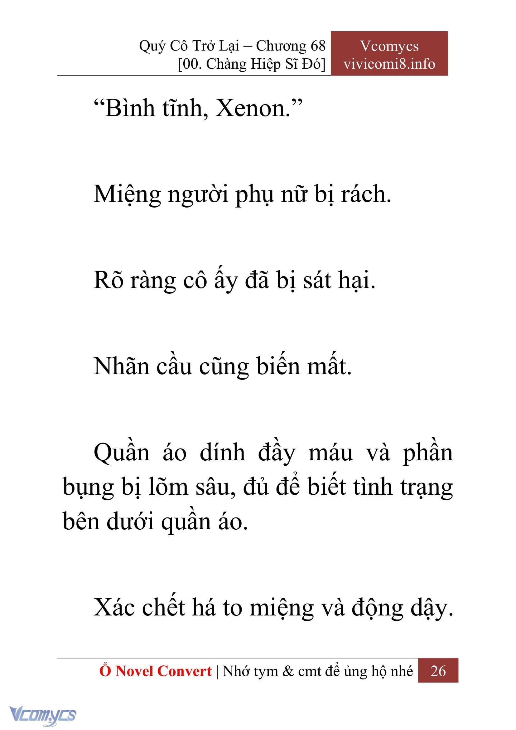 [Novel] Quý Cô Trở Lại Chapter  68 - 28