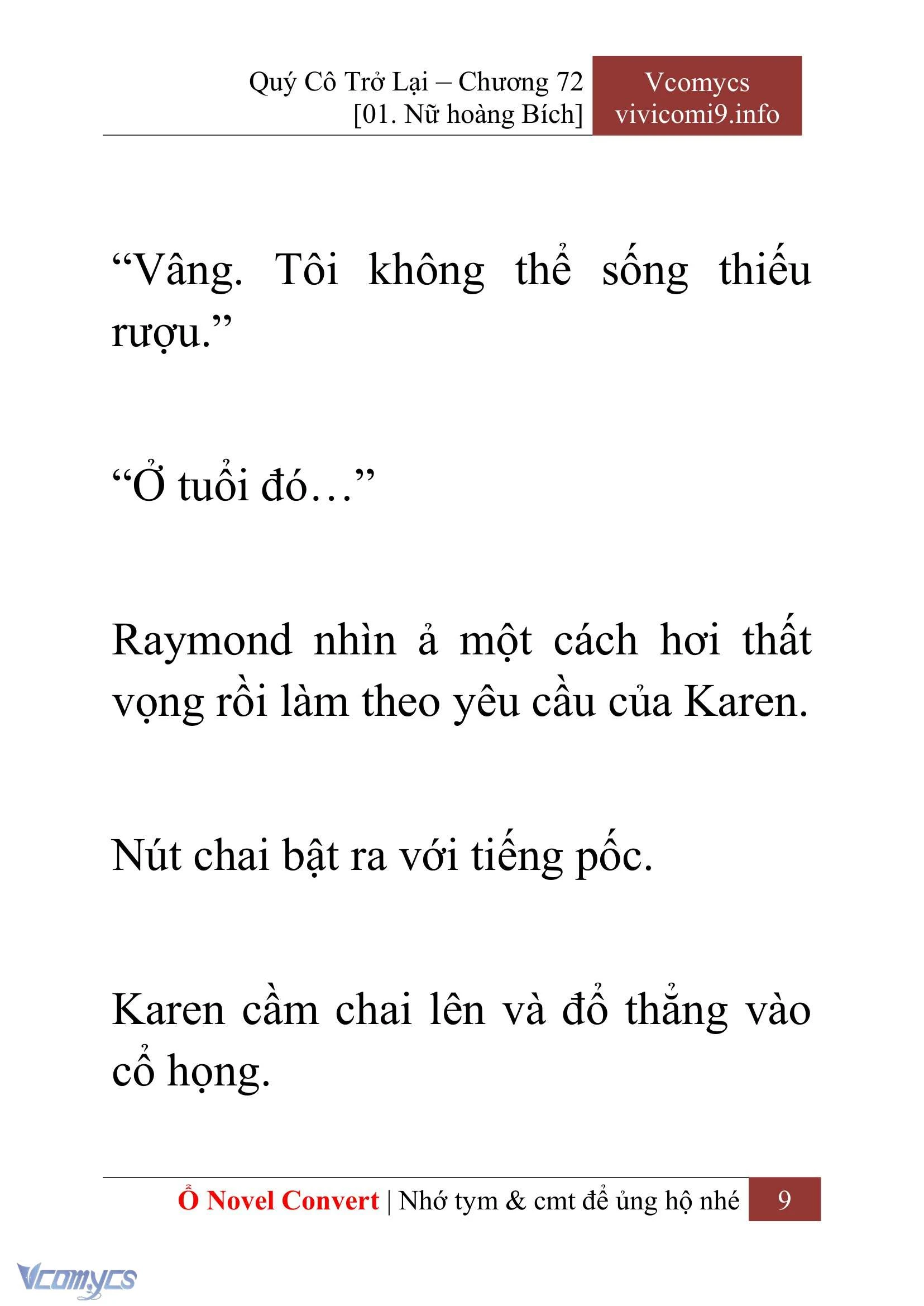 [Novel] Quý Cô Trở Lại Chapter  72 - 11