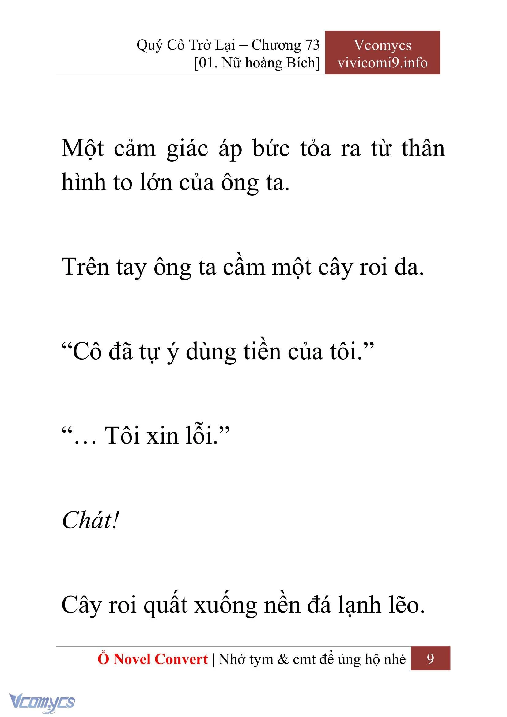 [Novel] Quý Cô Trở Lại Chapter  73 - 11