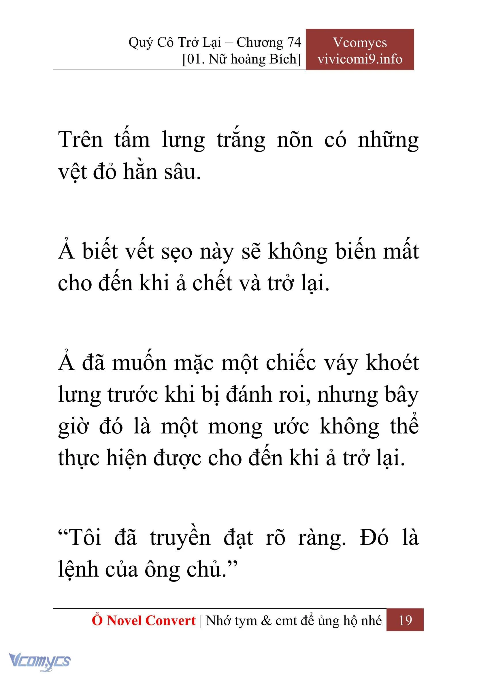 [Novel] Quý Cô Trở Lại Chapter  74 - 21