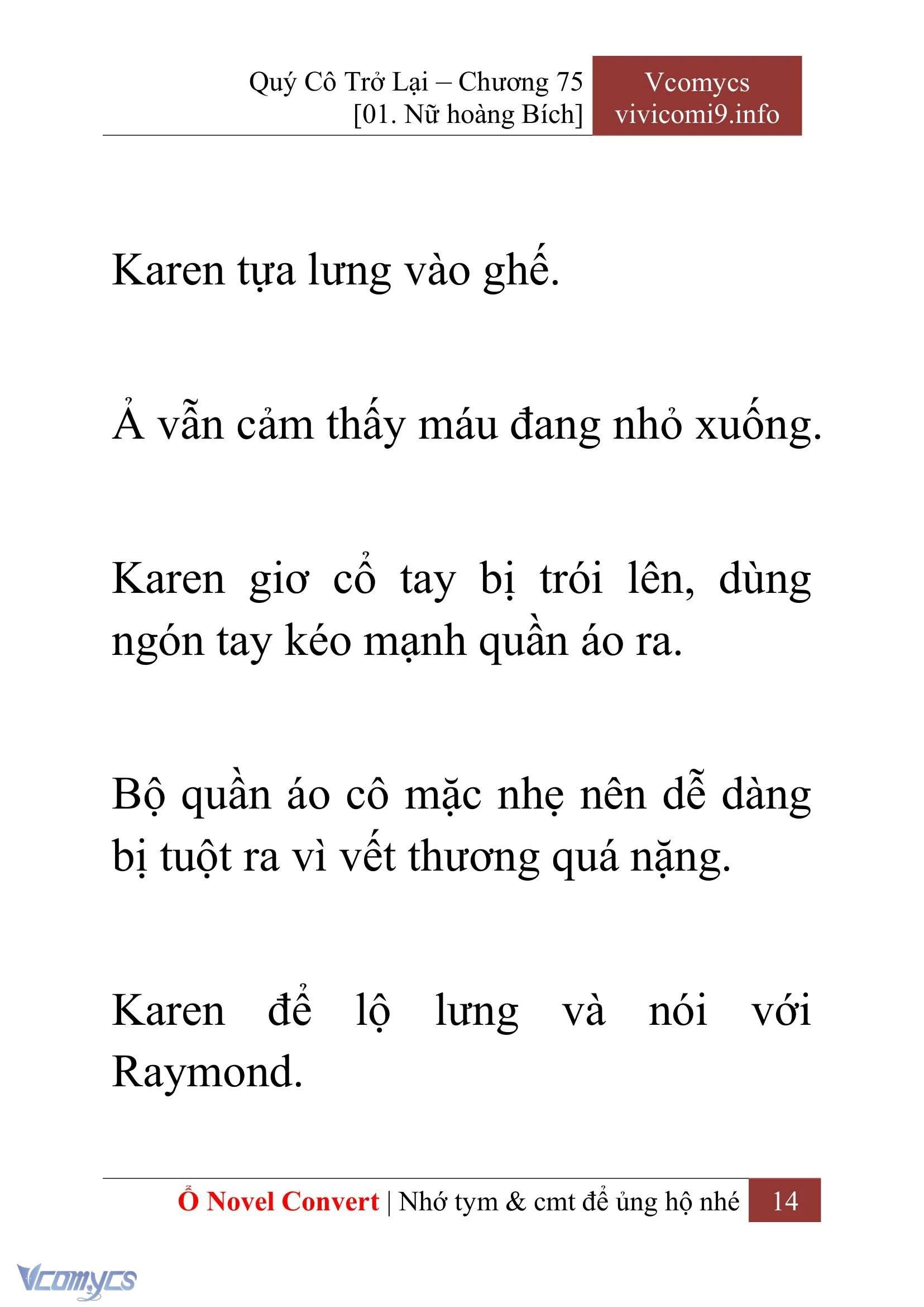 [Novel] Quý Cô Trở Lại Chapter  75 - 16