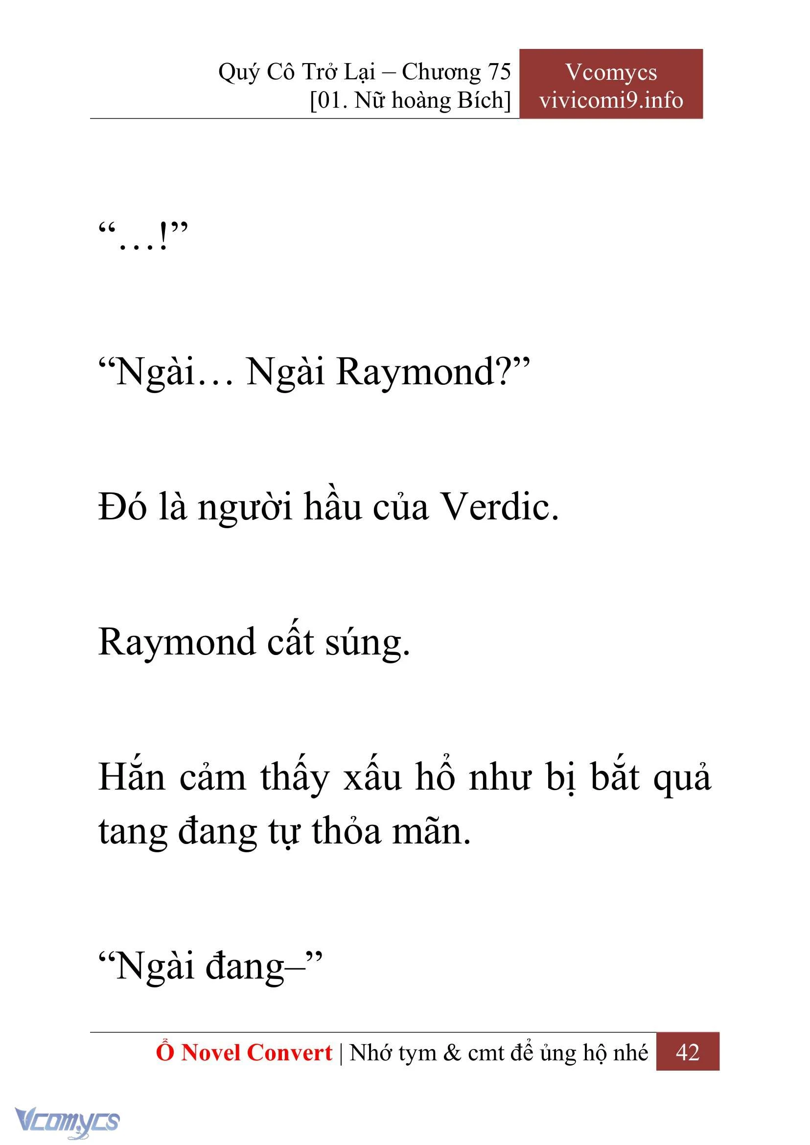 [Novel] Quý Cô Trở Lại Chapter  75 - 44